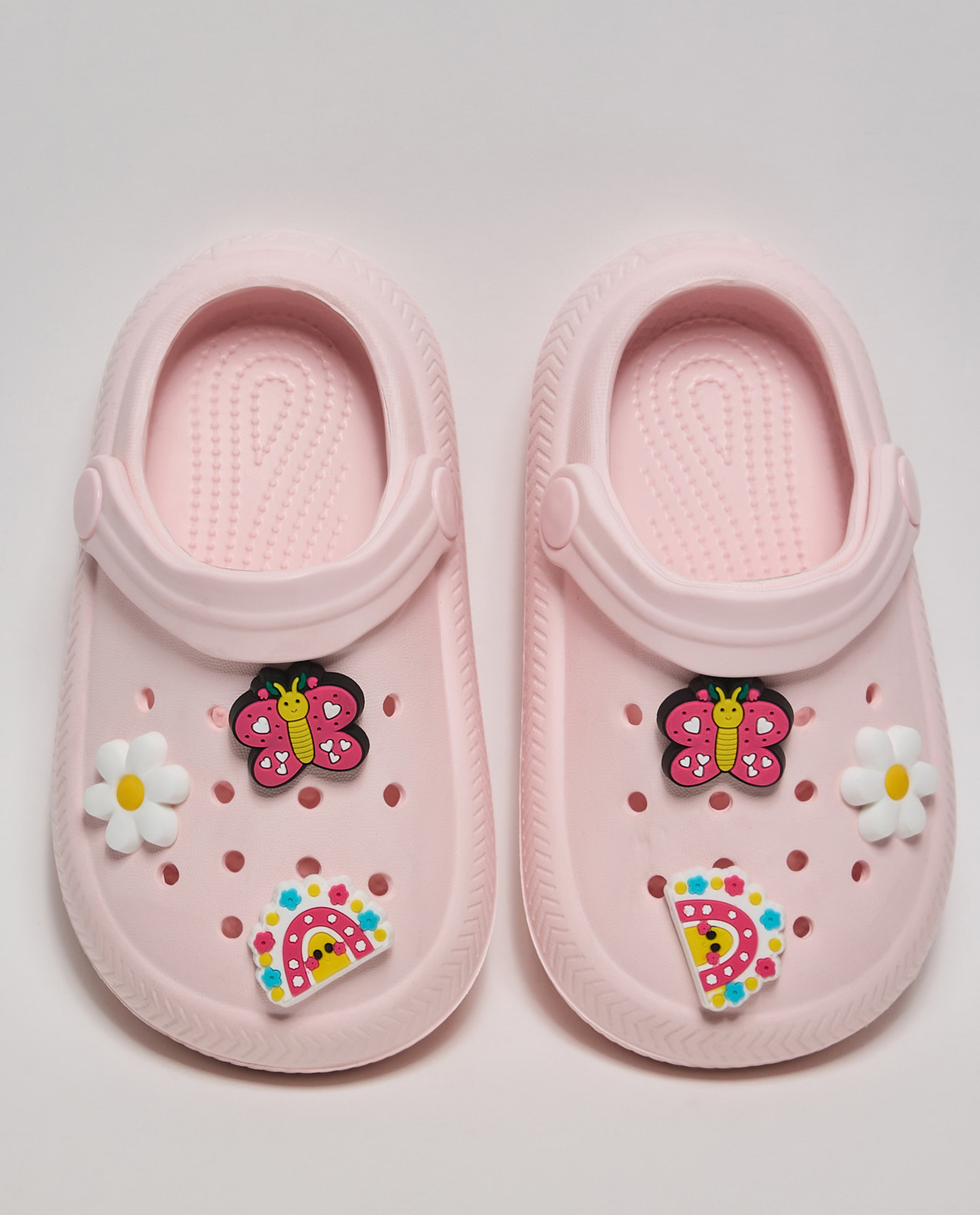 Slingback Clogs with Charms