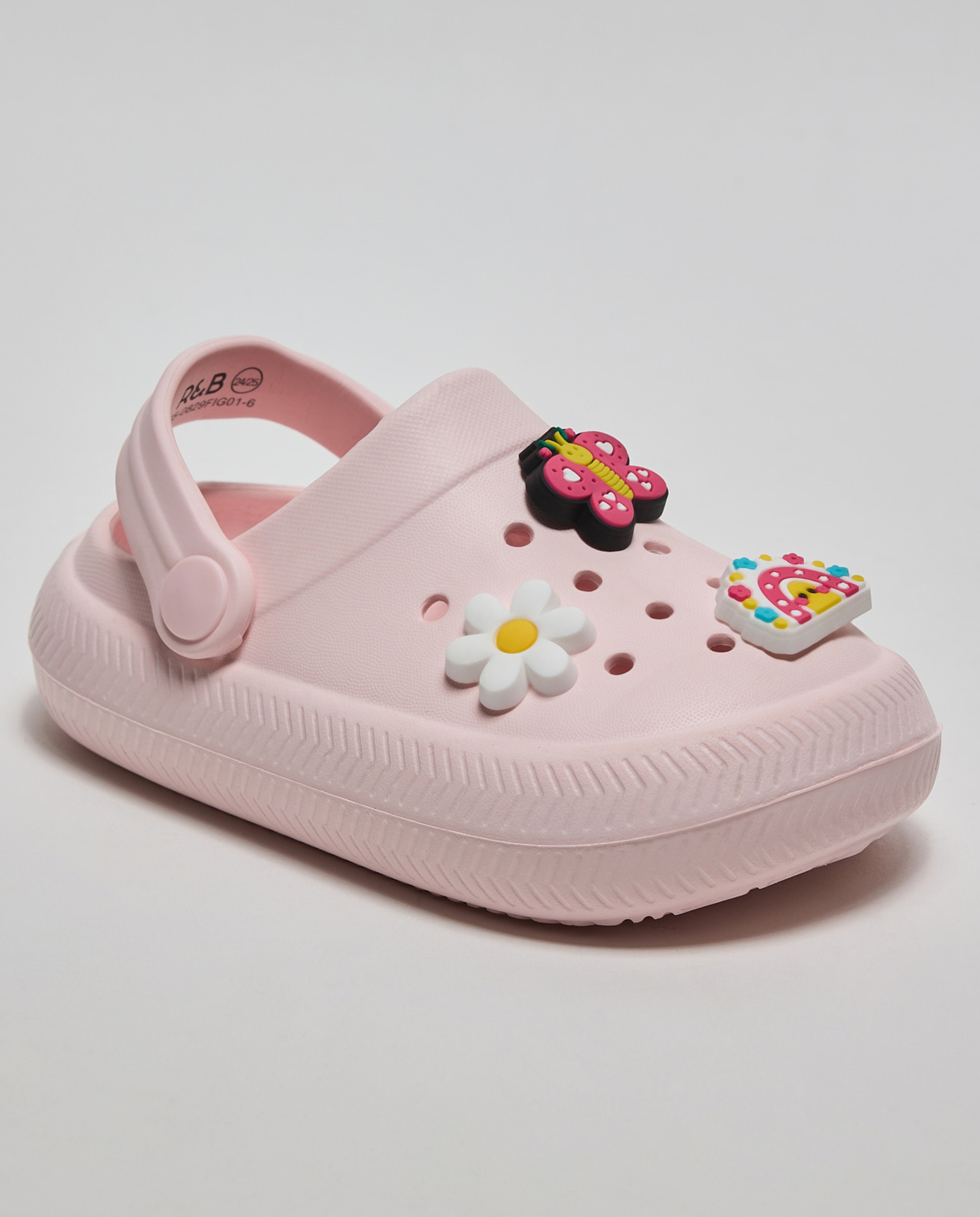 Slingback Clogs with Charms