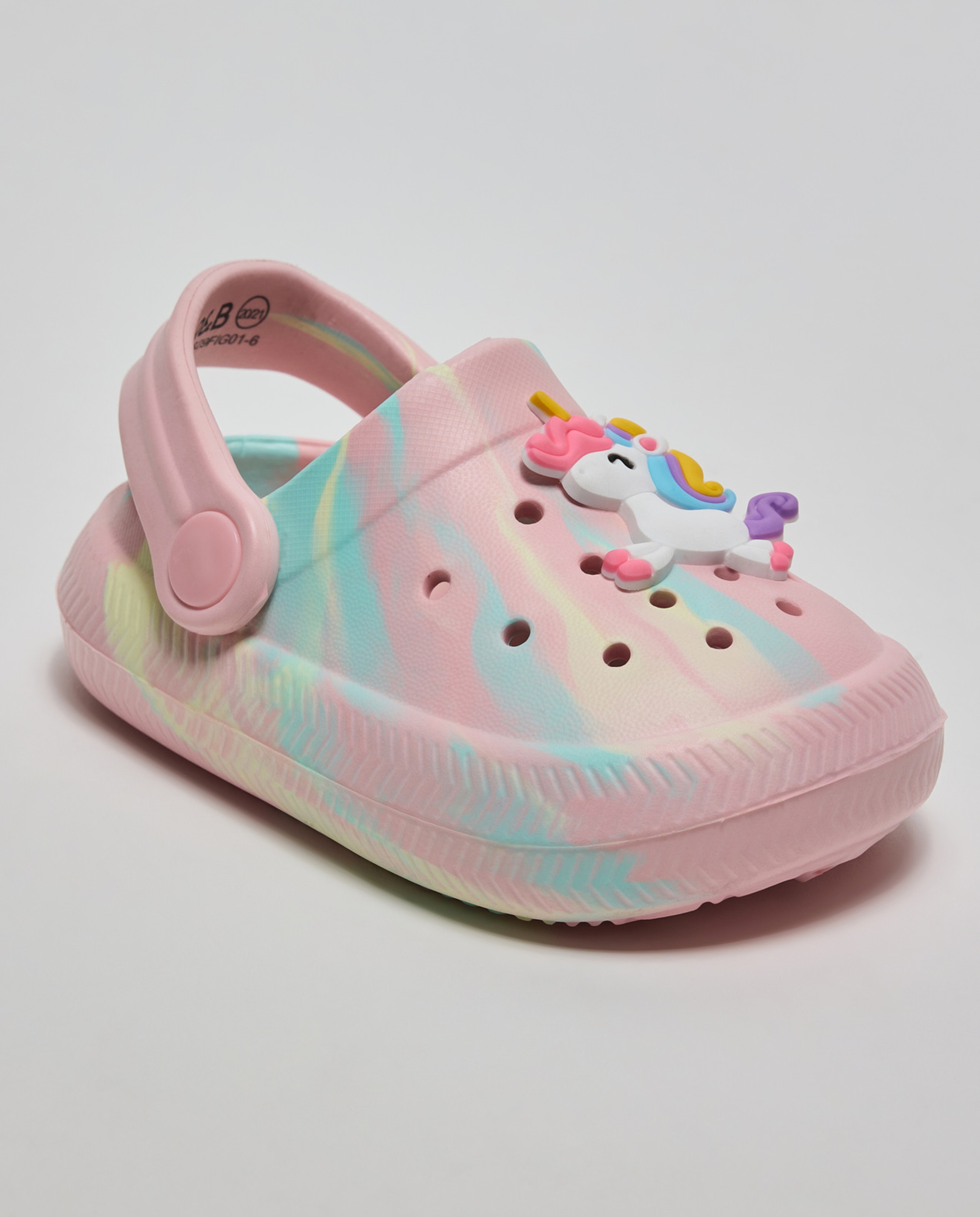 Slingback Clogs with Charms