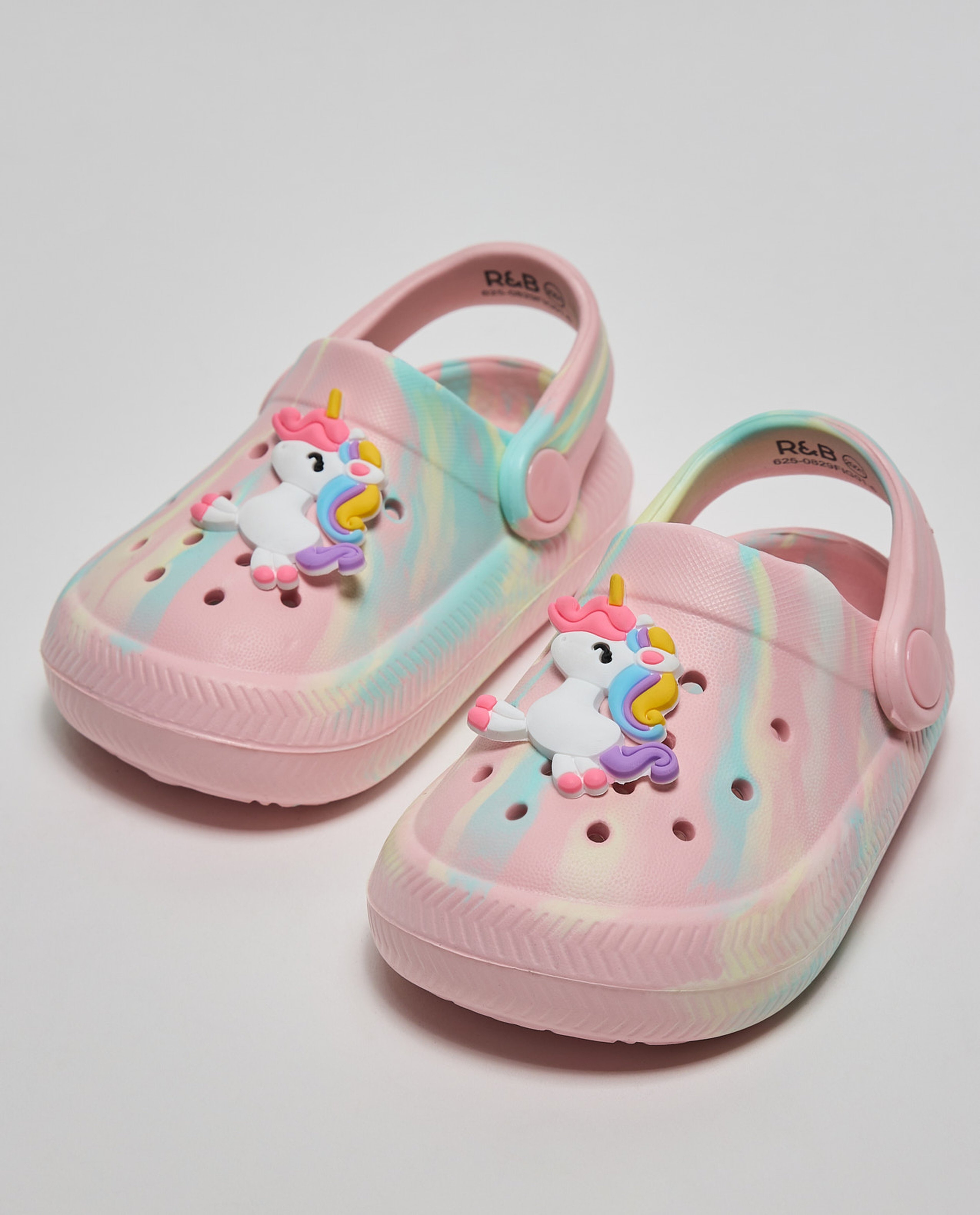 Slingback Clogs with Charms