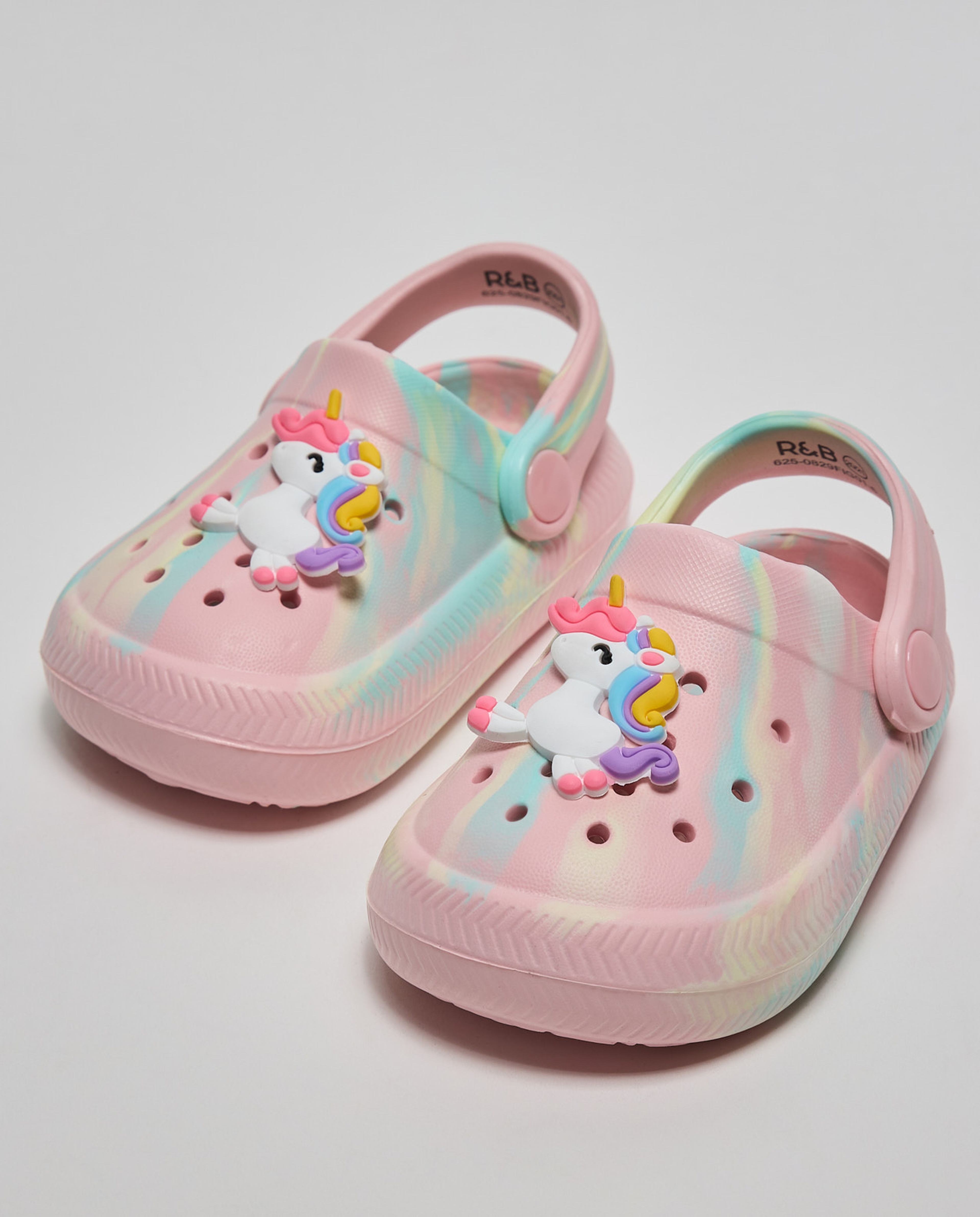 Slingback Clogs with Charms