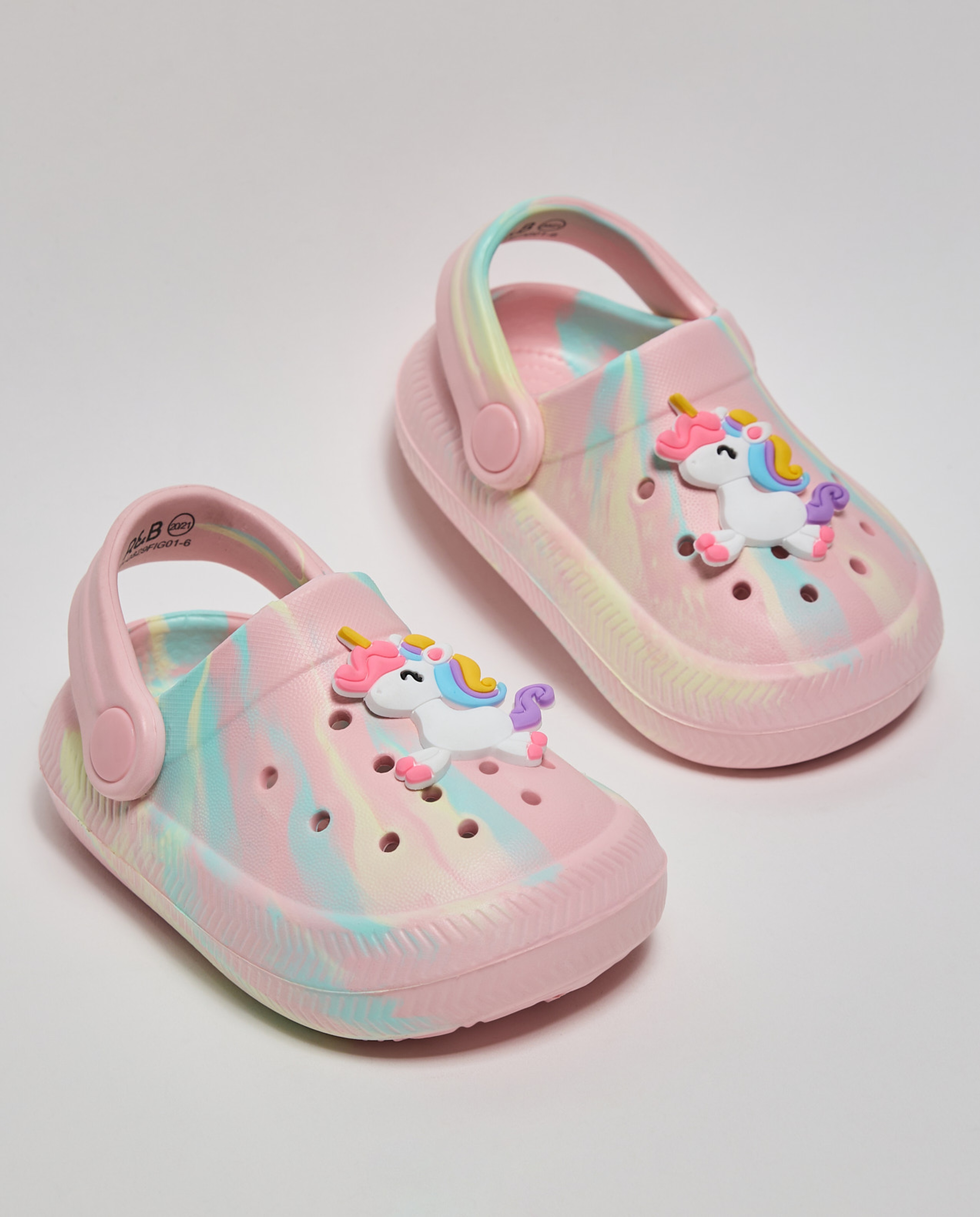 Slingback Clogs with Charms