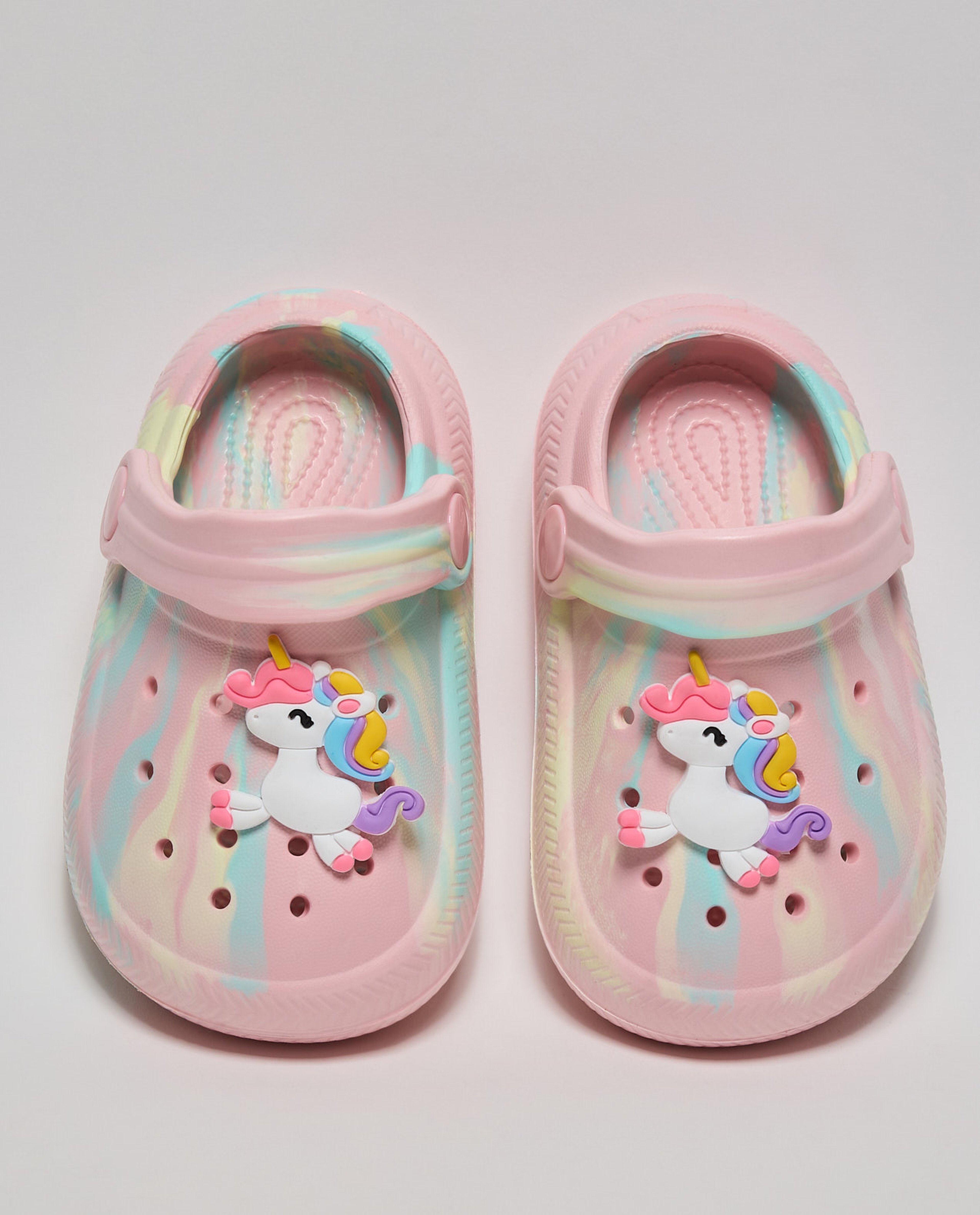 Slingback Clogs with Charms