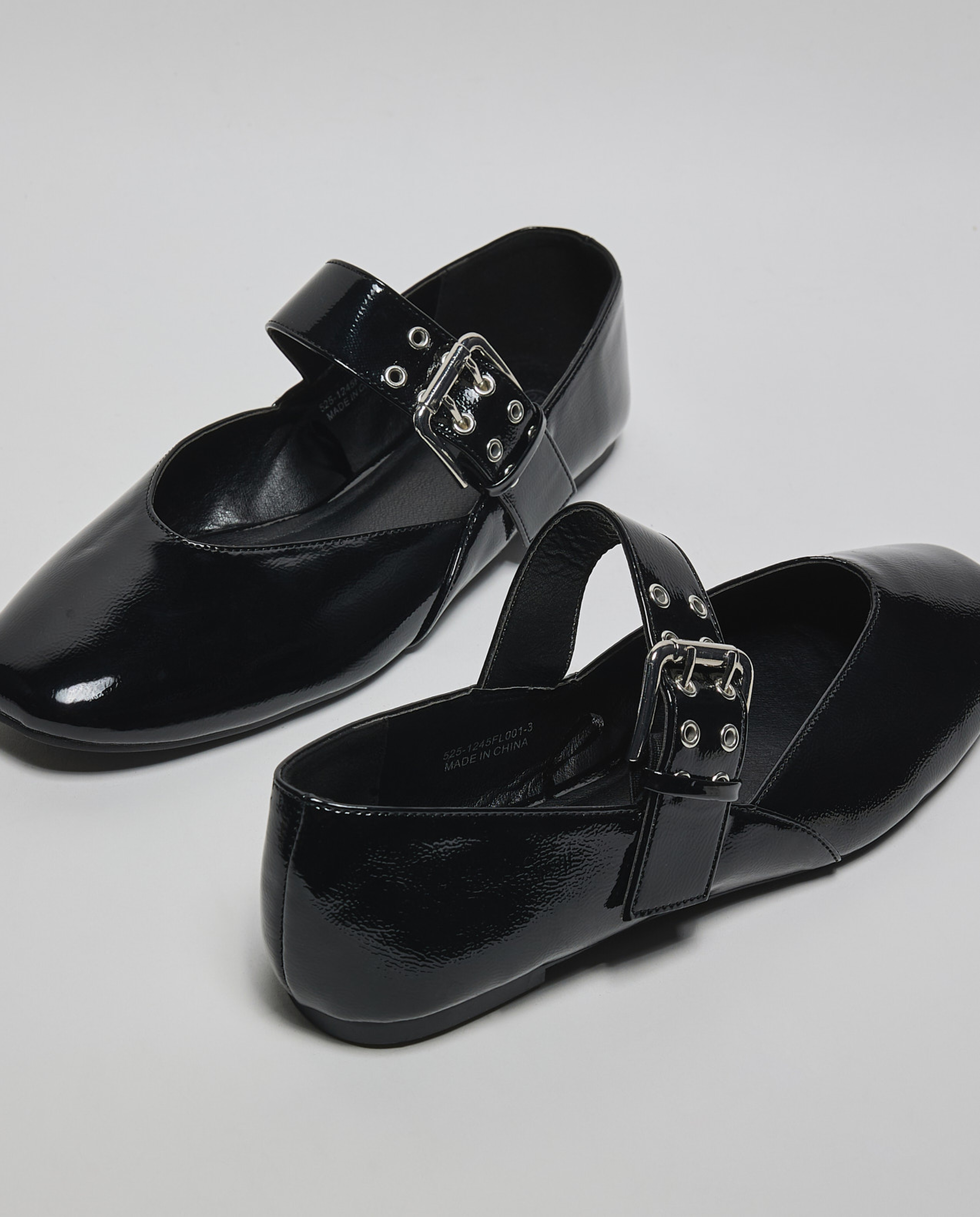 Glossy Mary Jane Shoes
