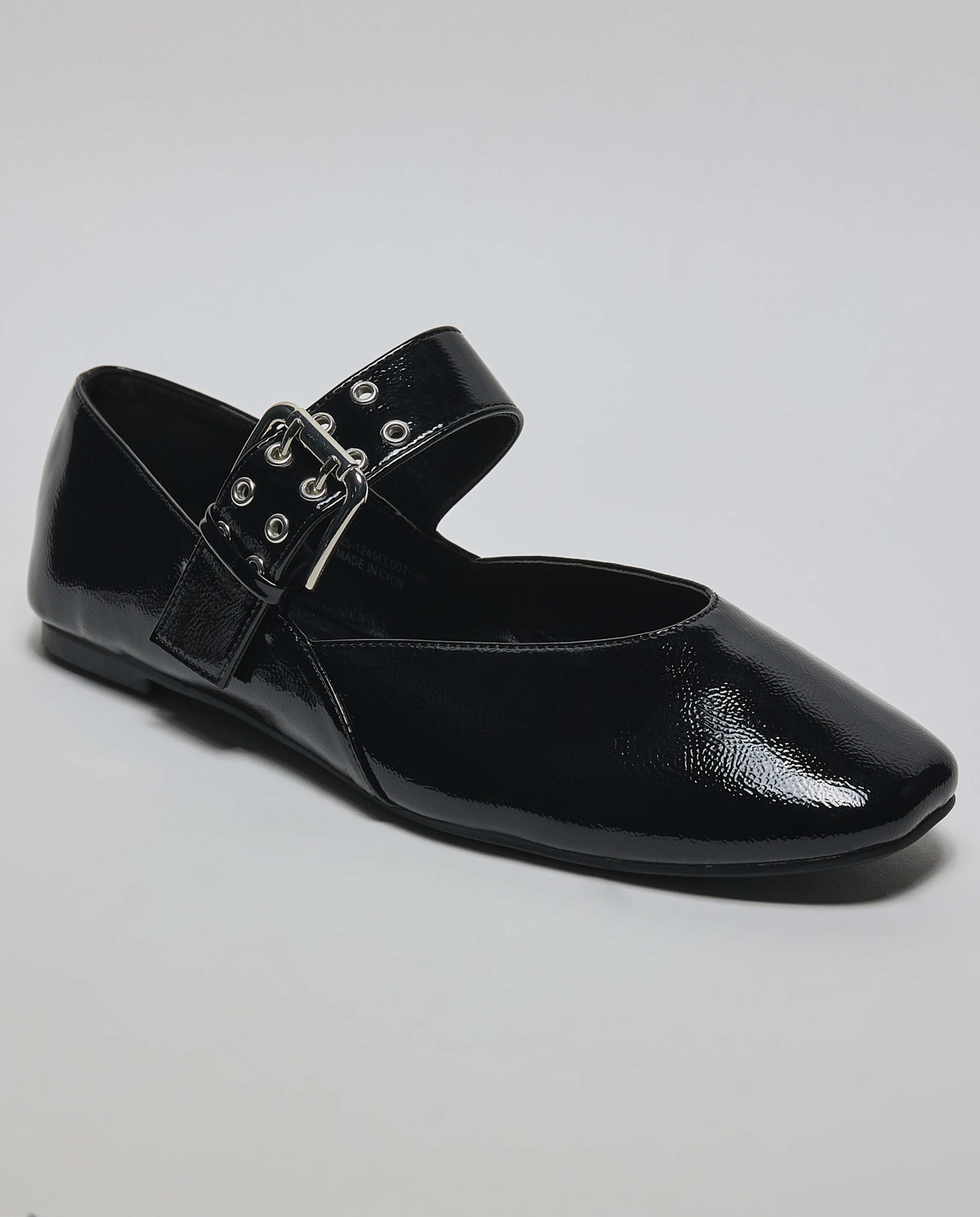 Glossy Mary Jane Shoes