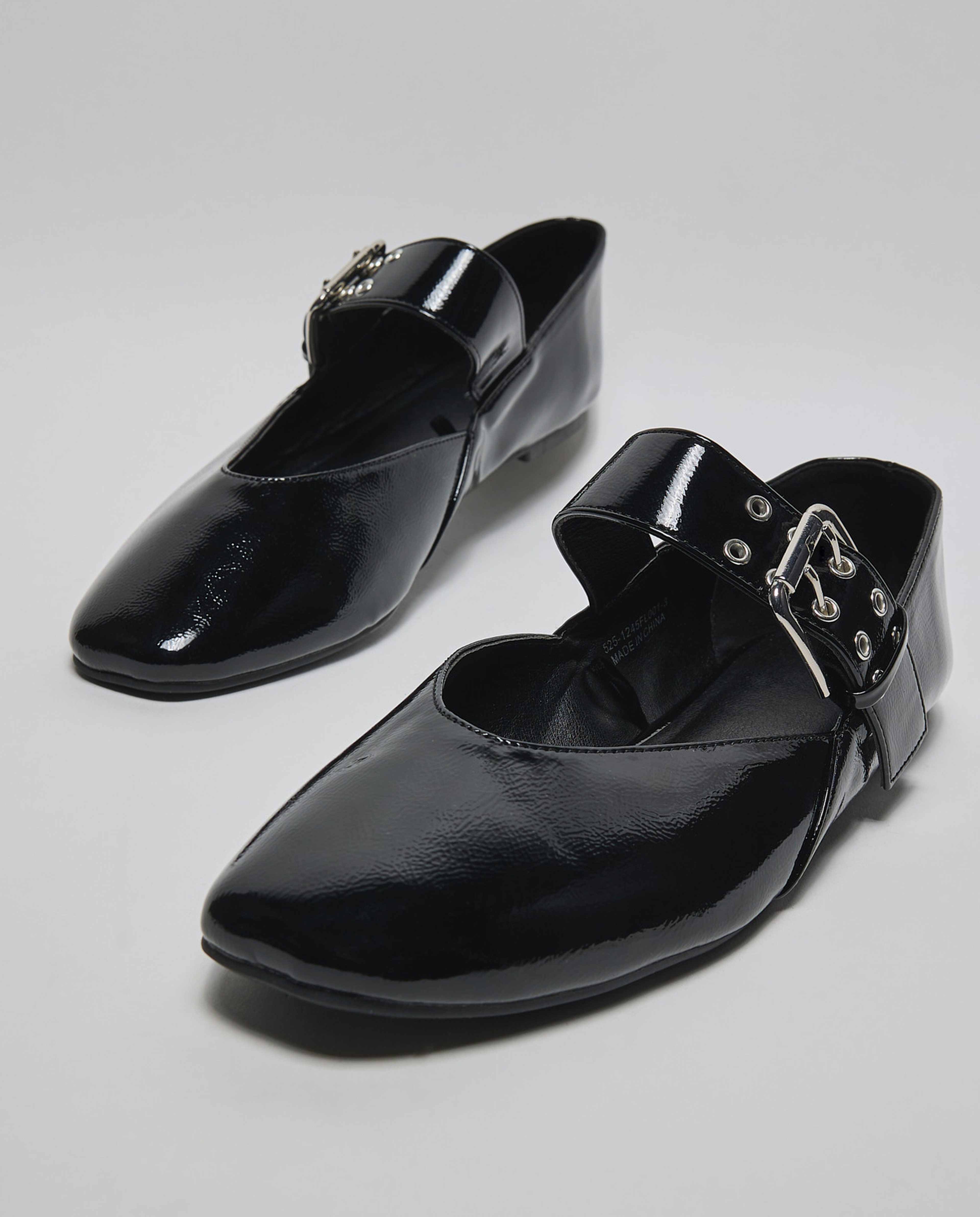 Glossy Mary Jane Shoes