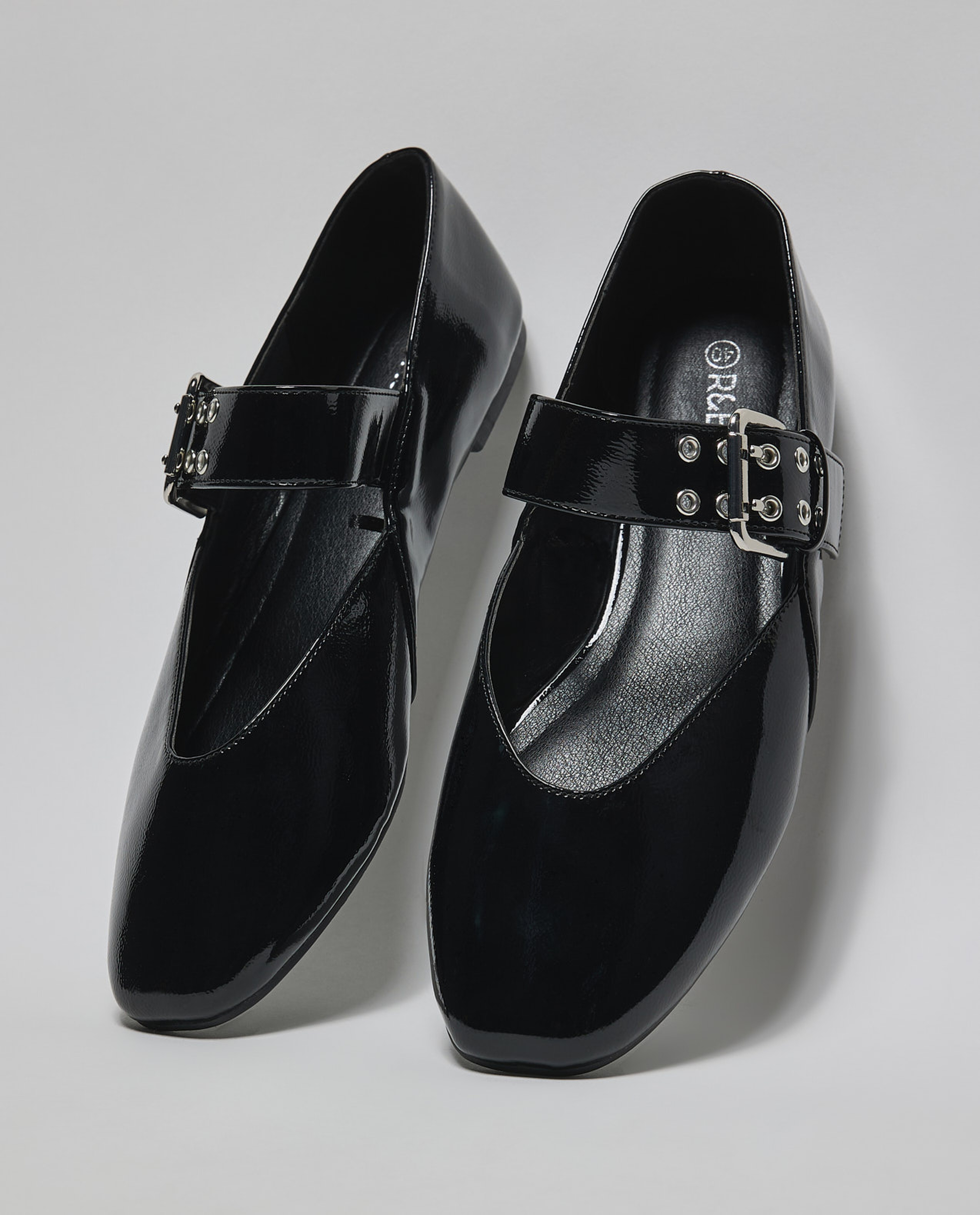 Glossy Mary Jane Shoes