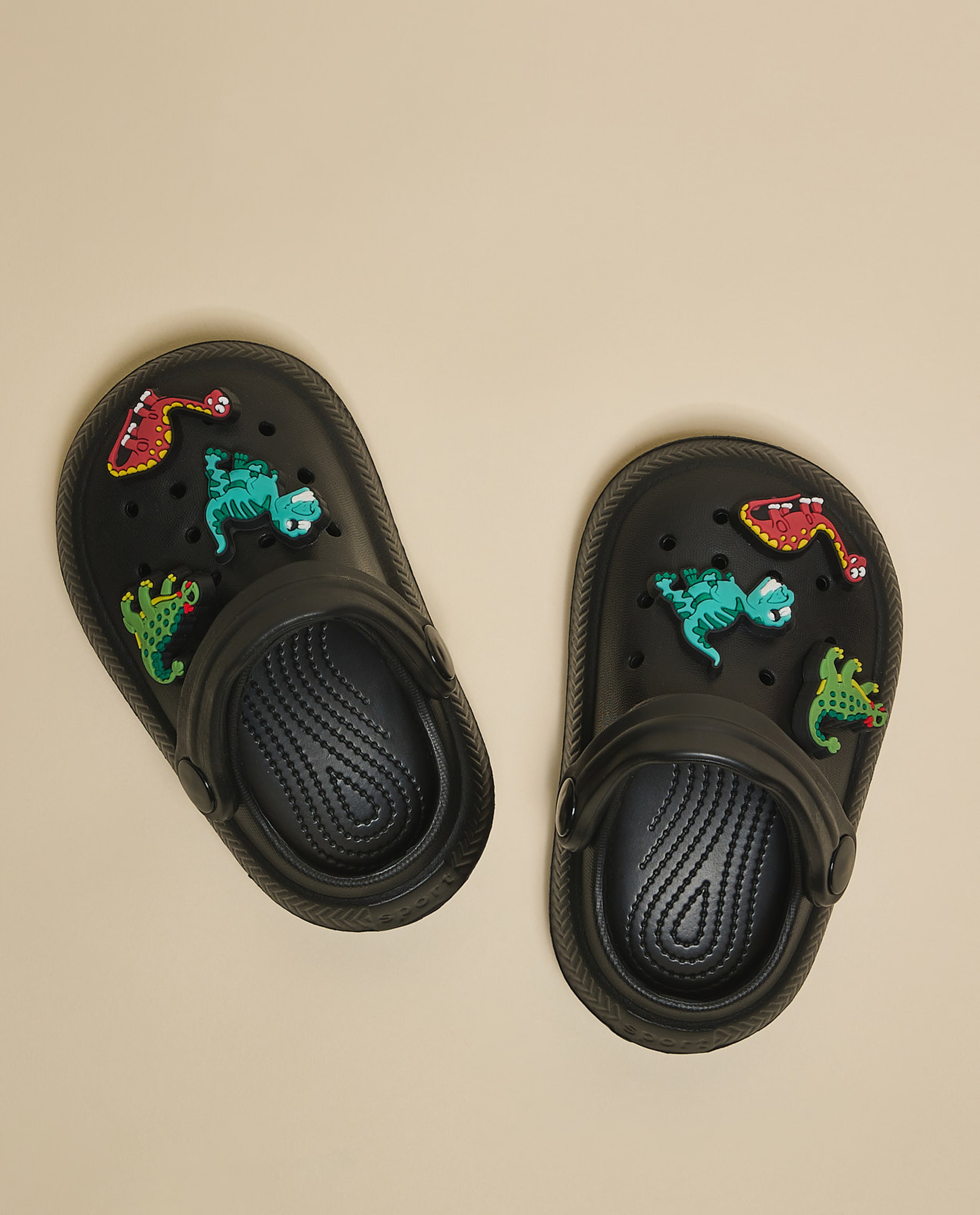 Slingback Clogs with Charms