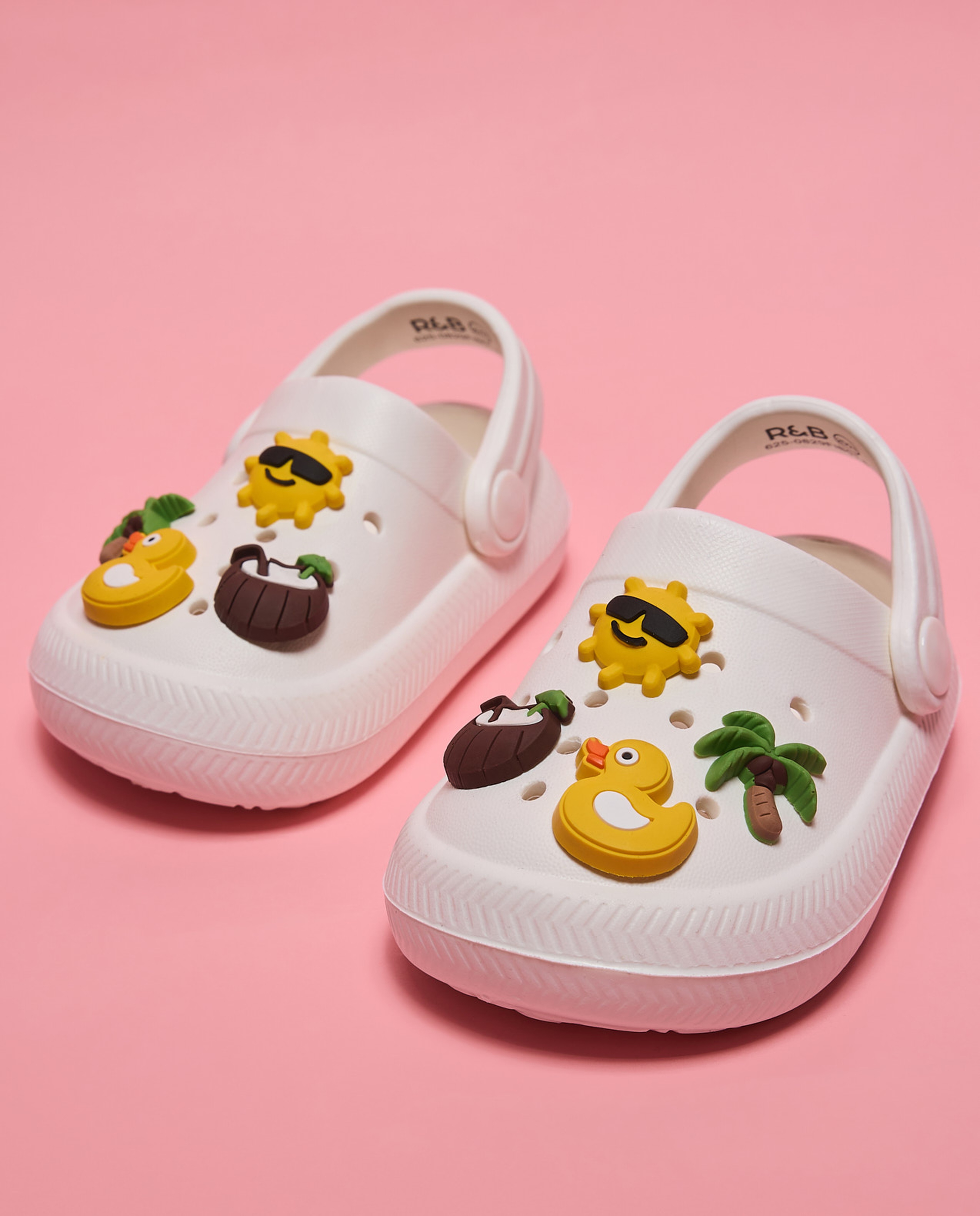 Slingback Clogs with Charms