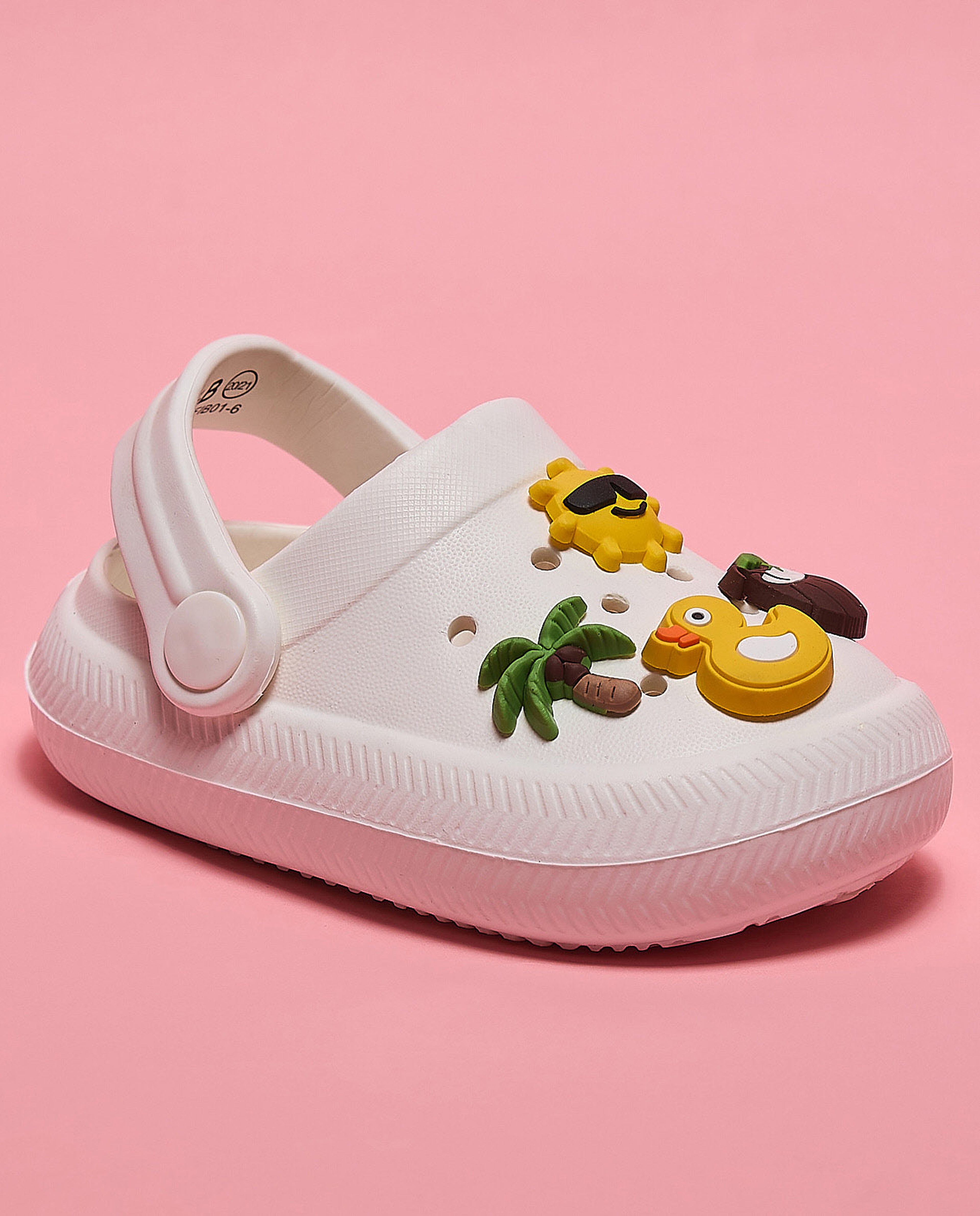 Slingback Clogs with Charms