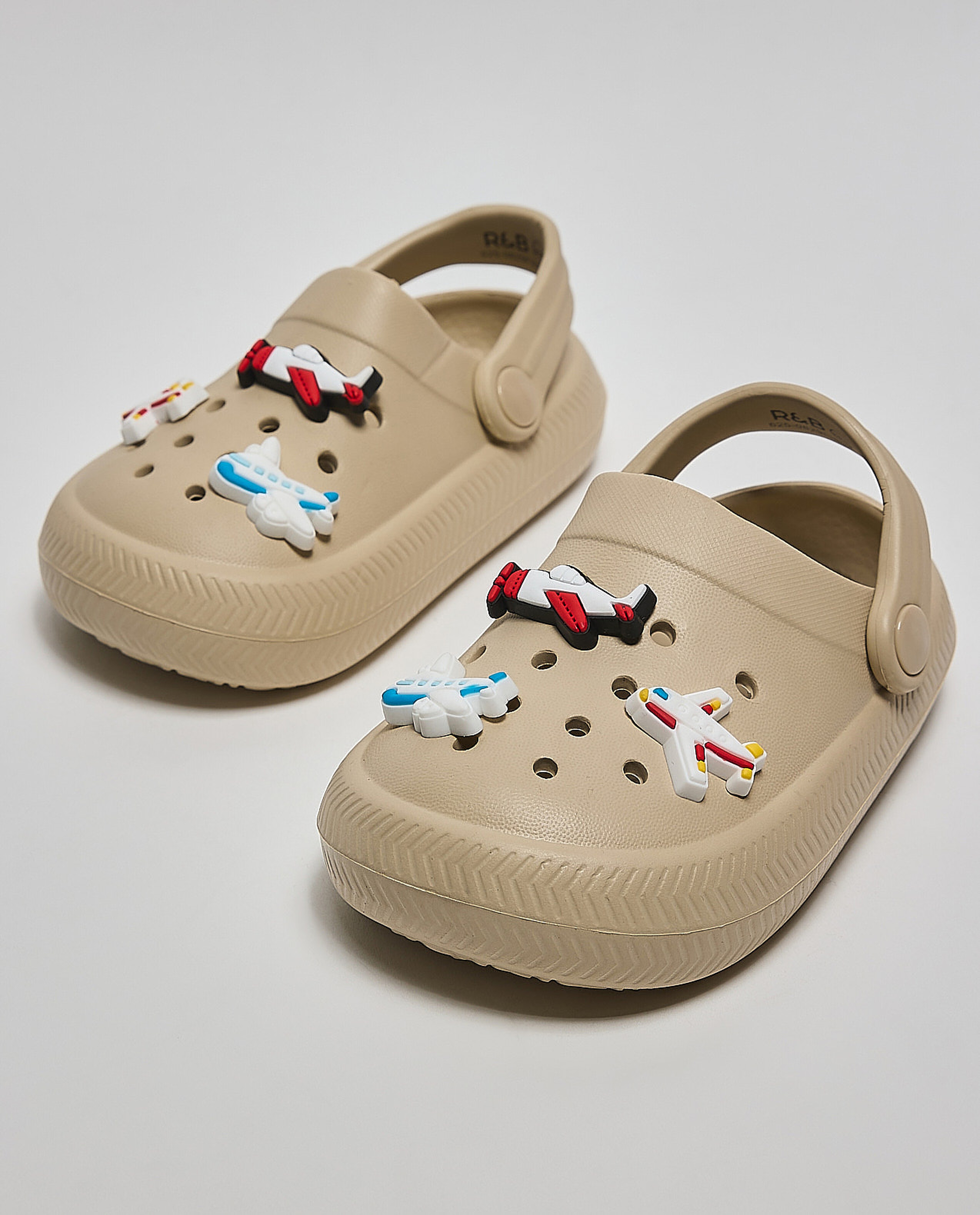 Slingback Clogs with Charms