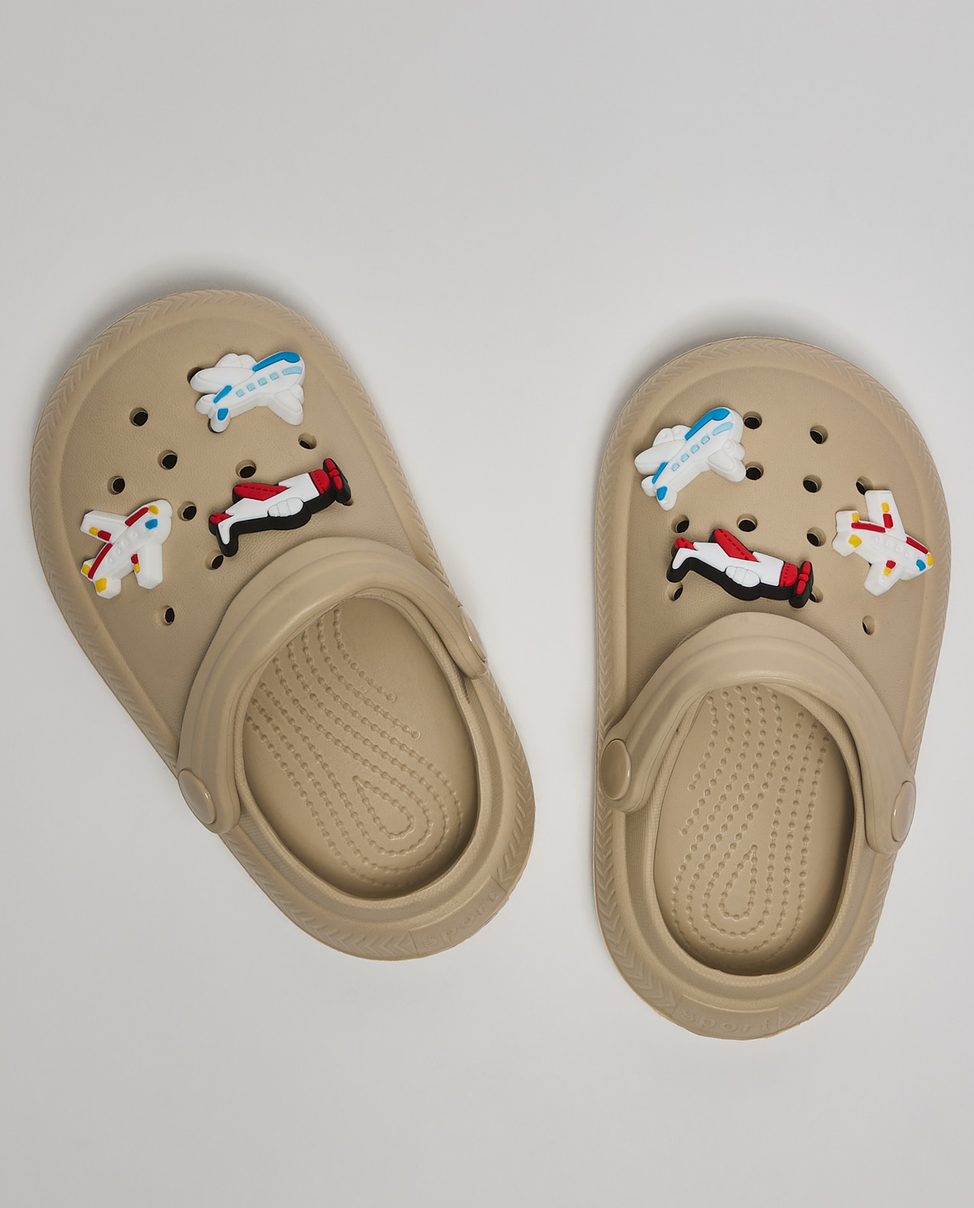 Slingback Clogs with Charms