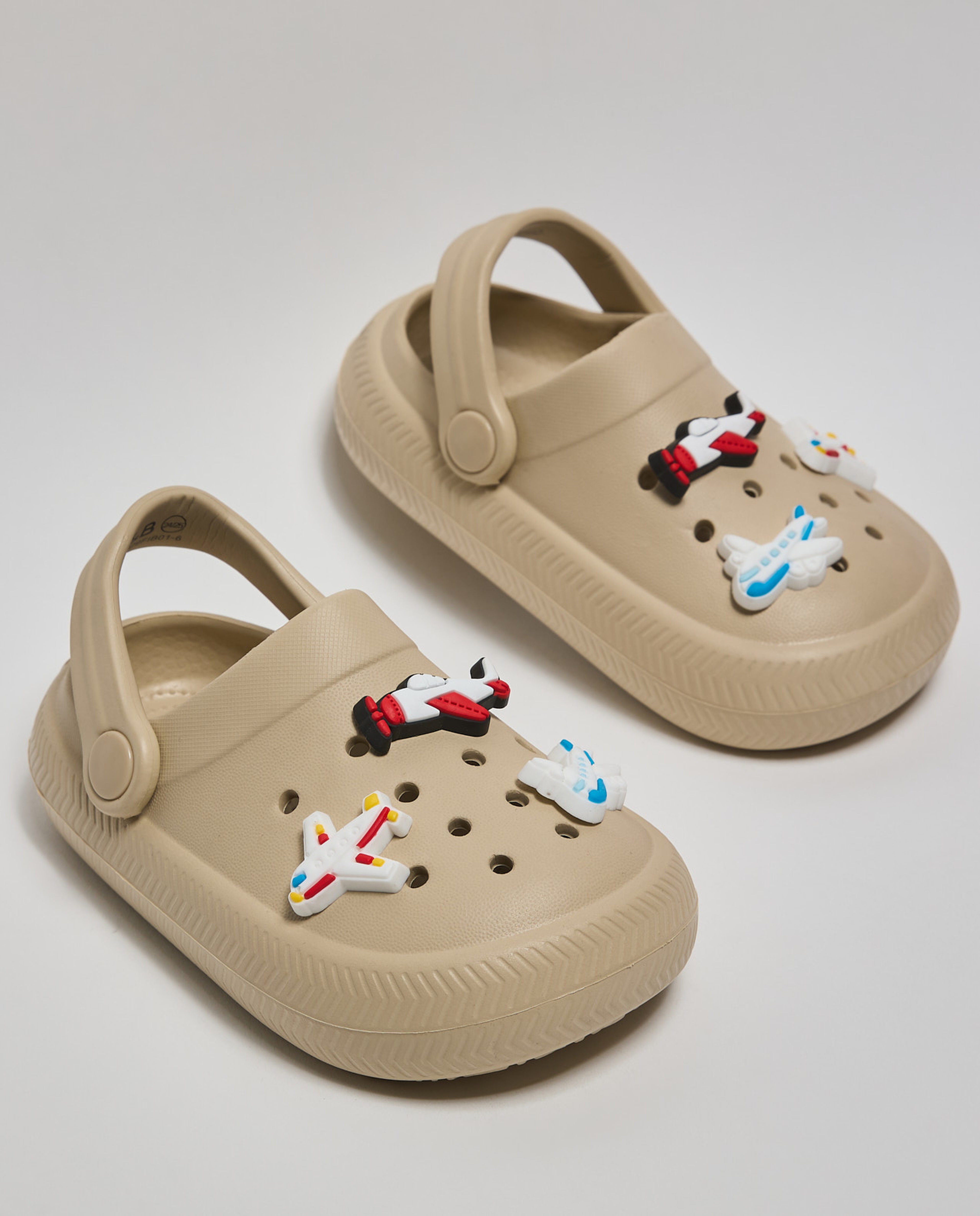 Slingback Clogs with Charms