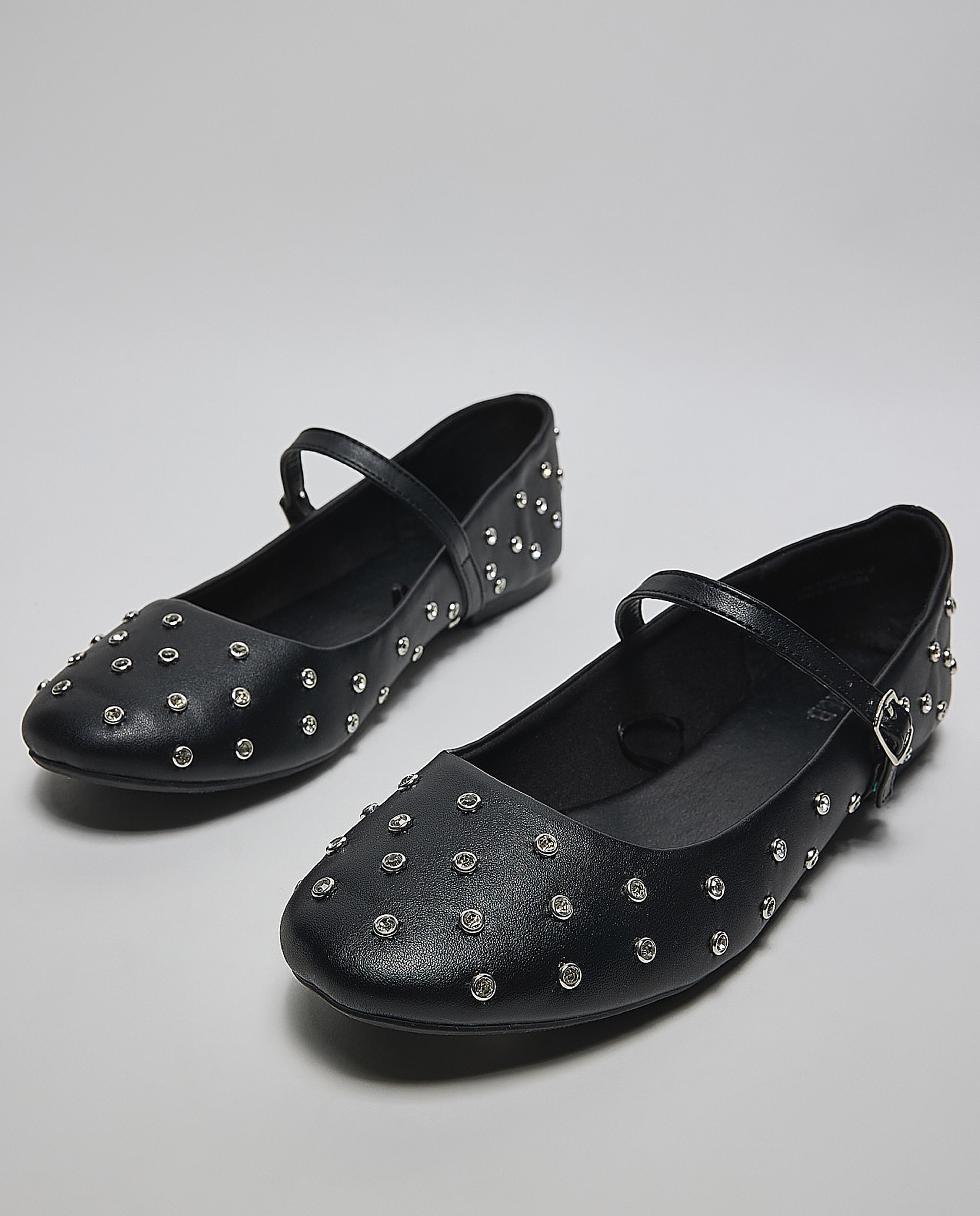 Studded Mary Jane Shoes