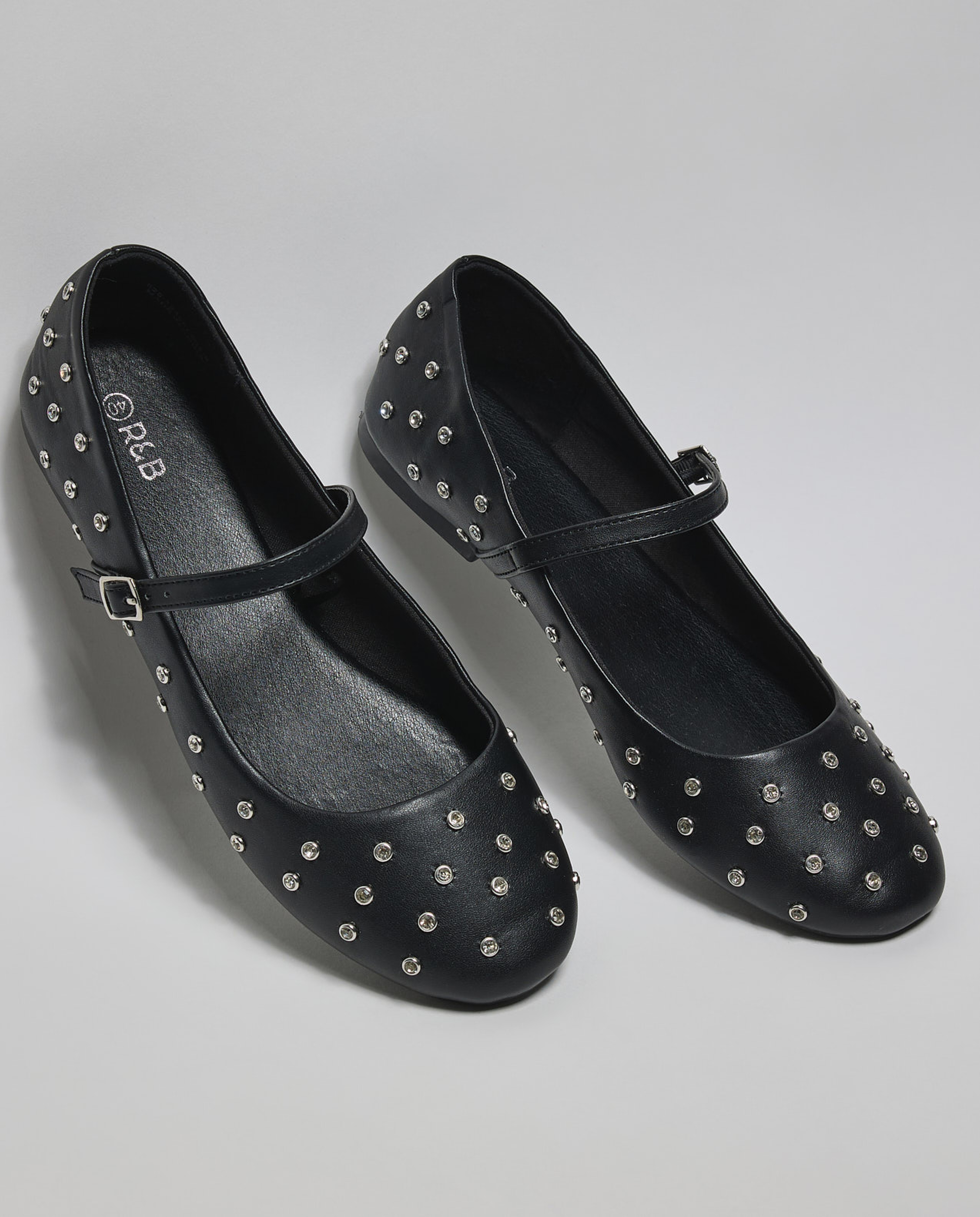 Studded Mary Jane Shoes