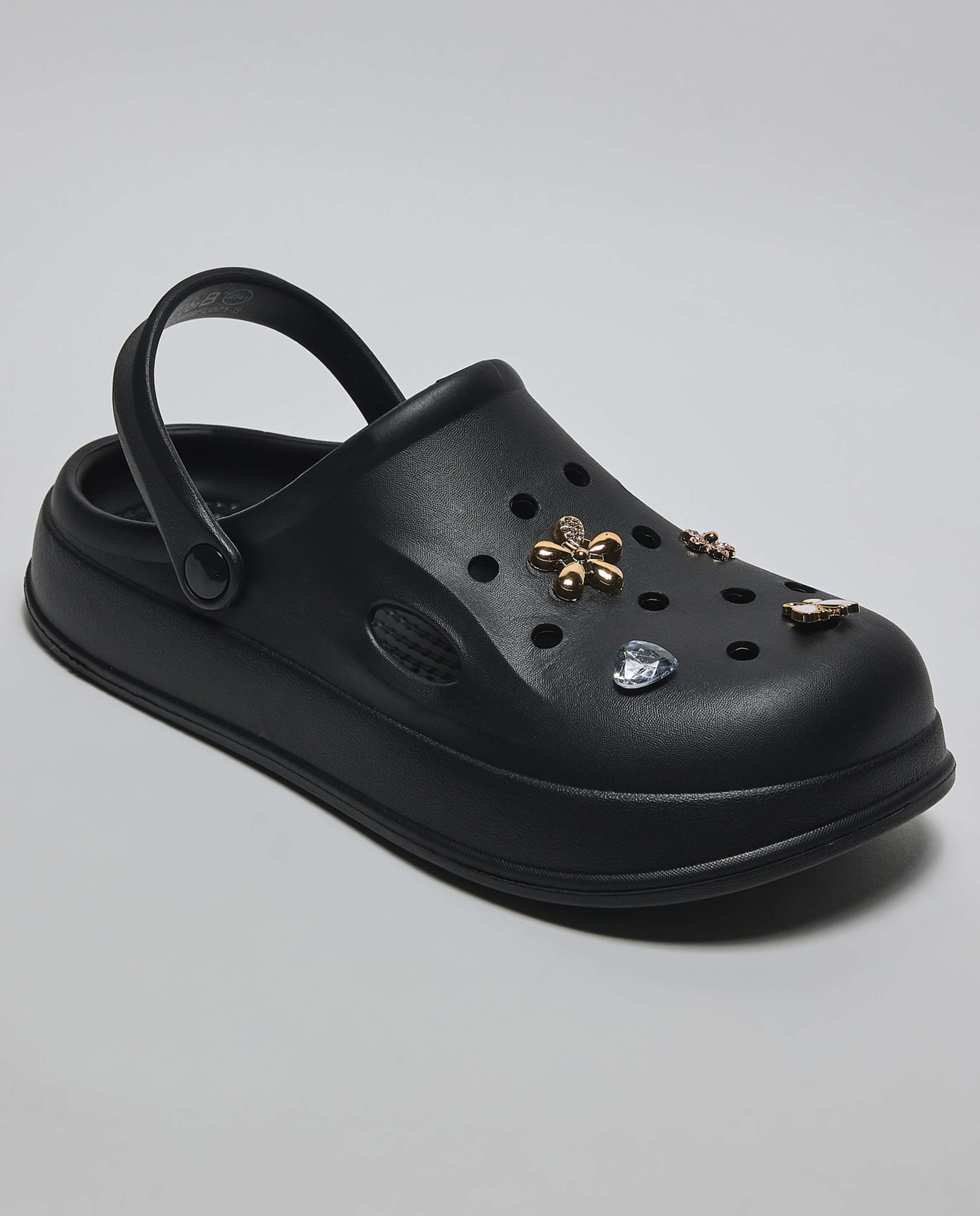 Slingback Clogs with Charms