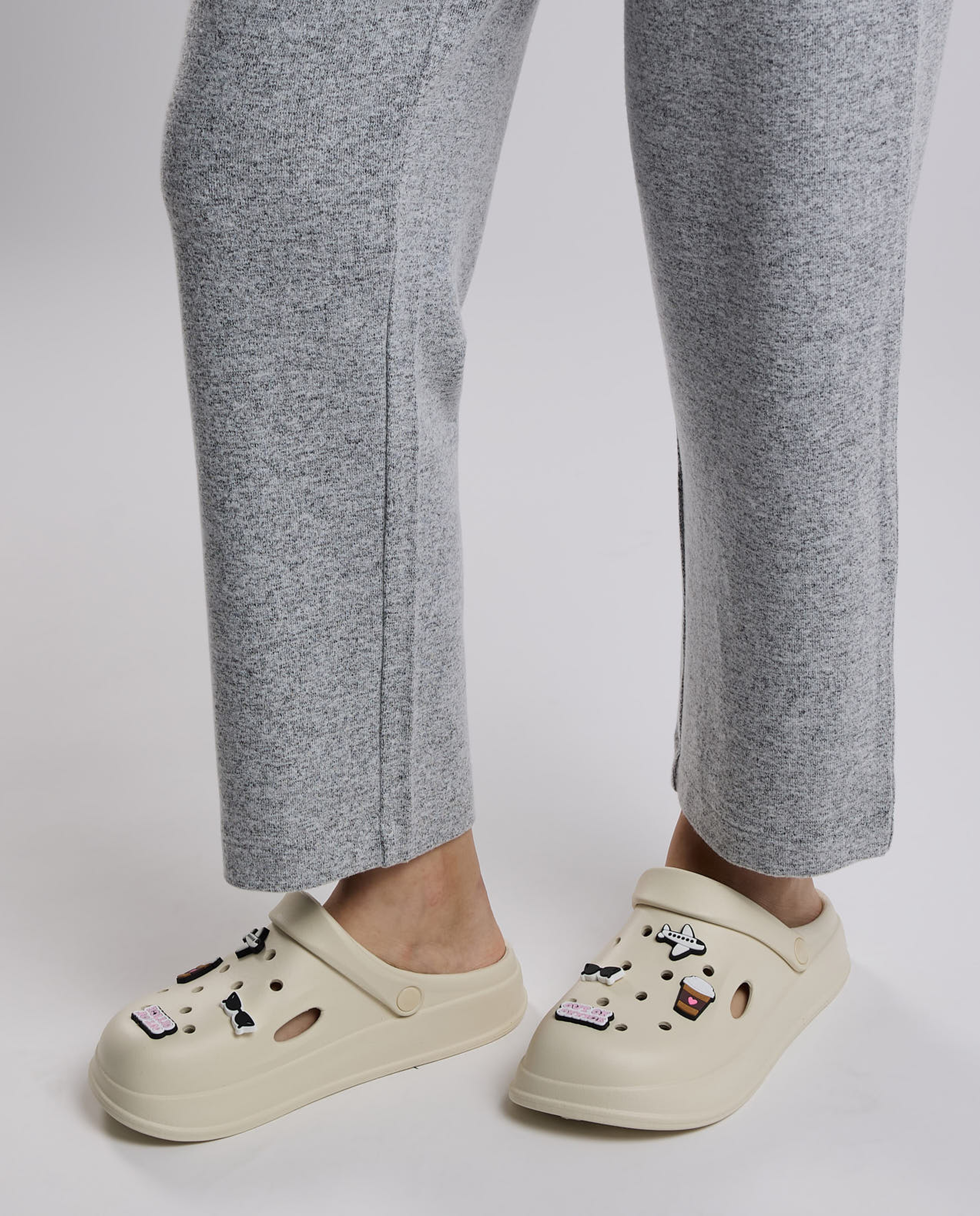 Slingback Clogs with Charms