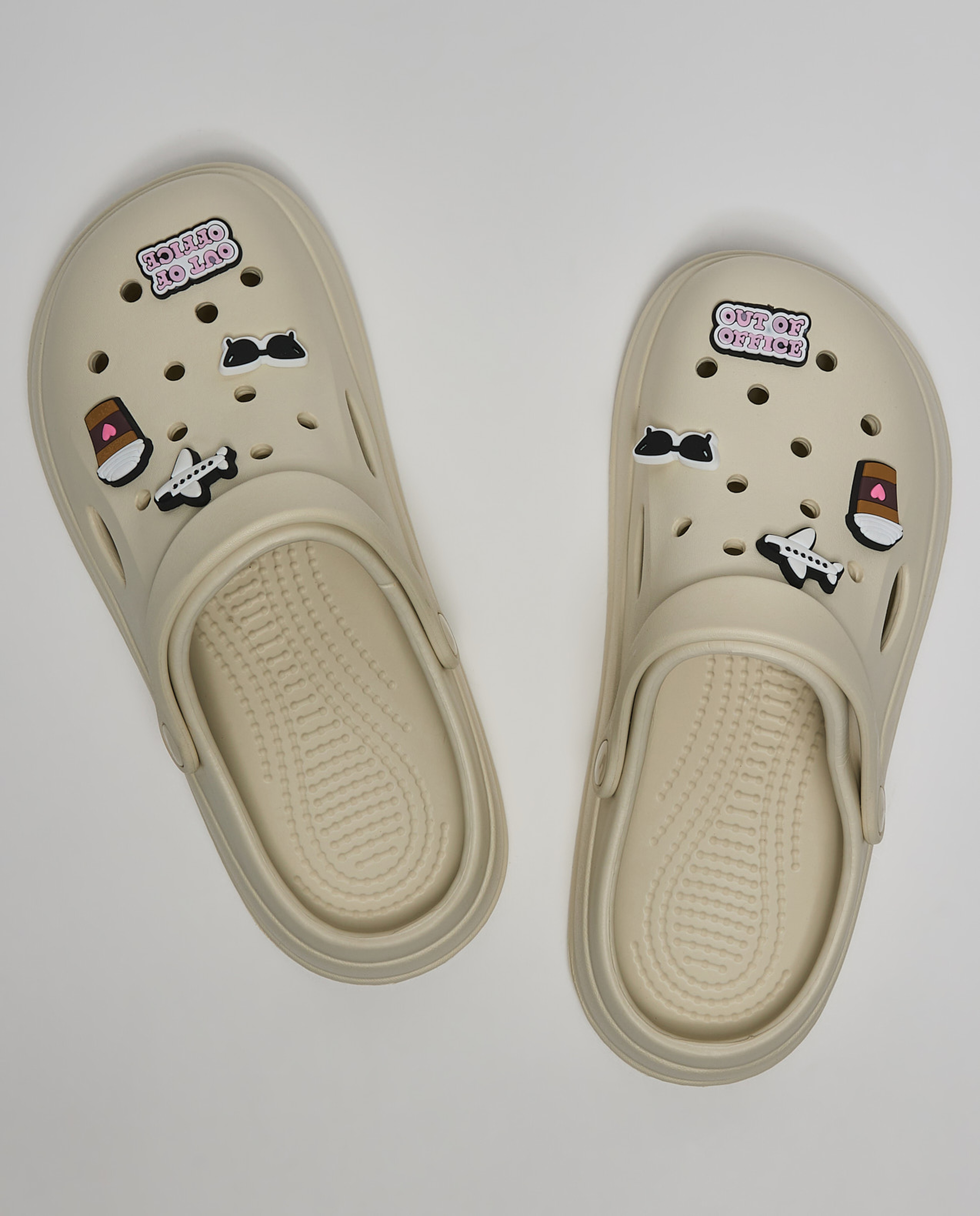 Slingback Clogs with Charms