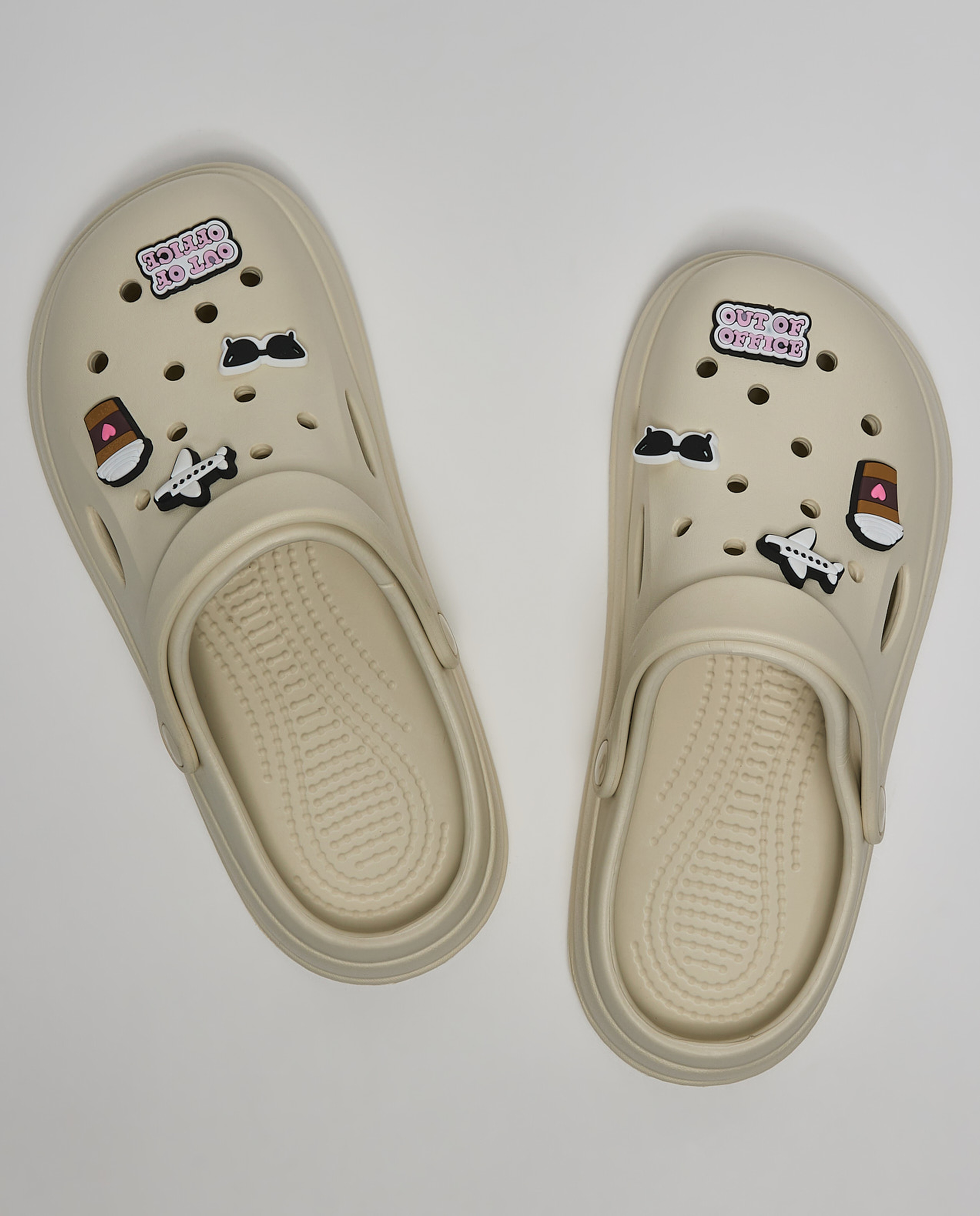 Slingback Clogs with Charms