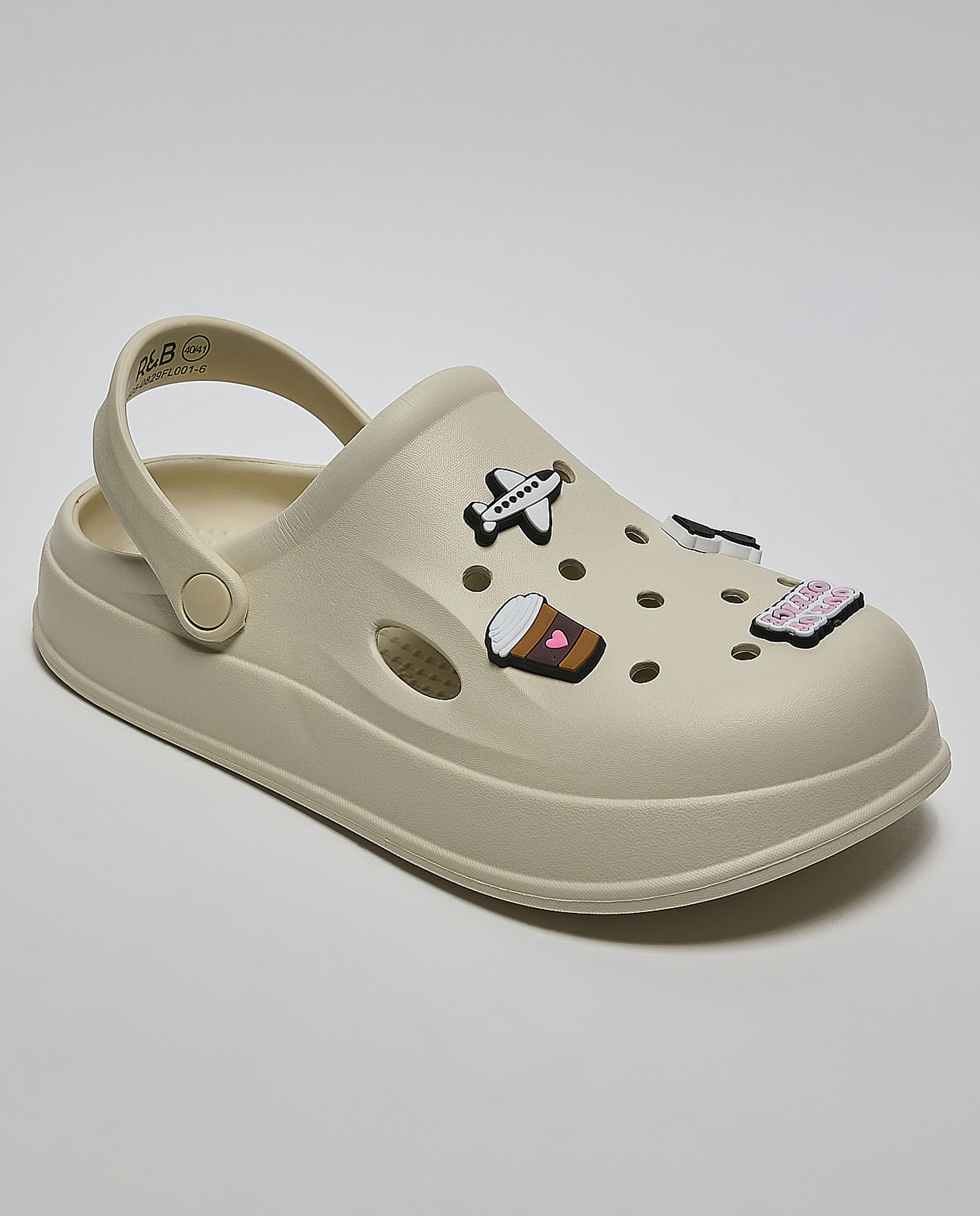 Slingback Clogs with Charms