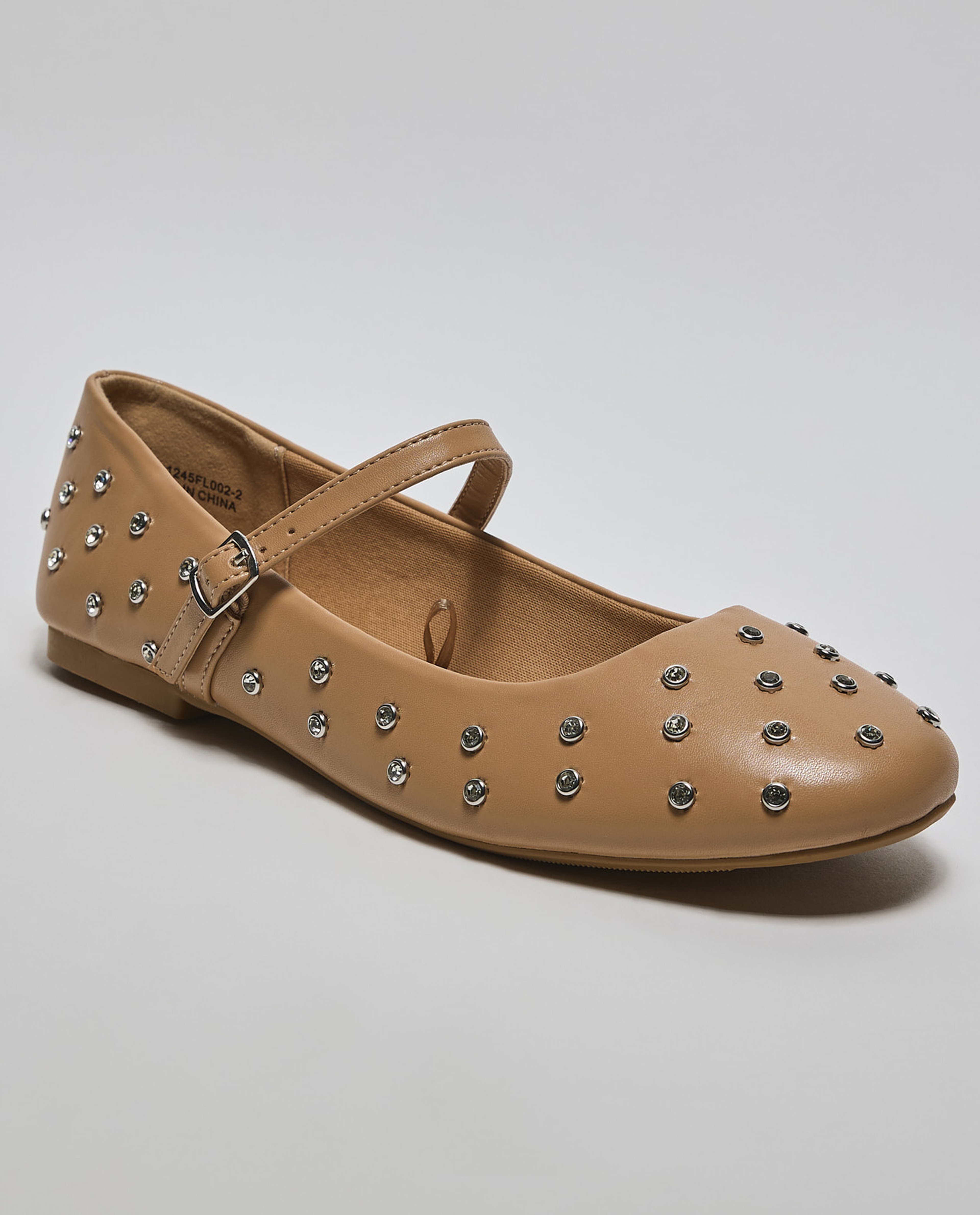 Studded Mary Jane Shoes