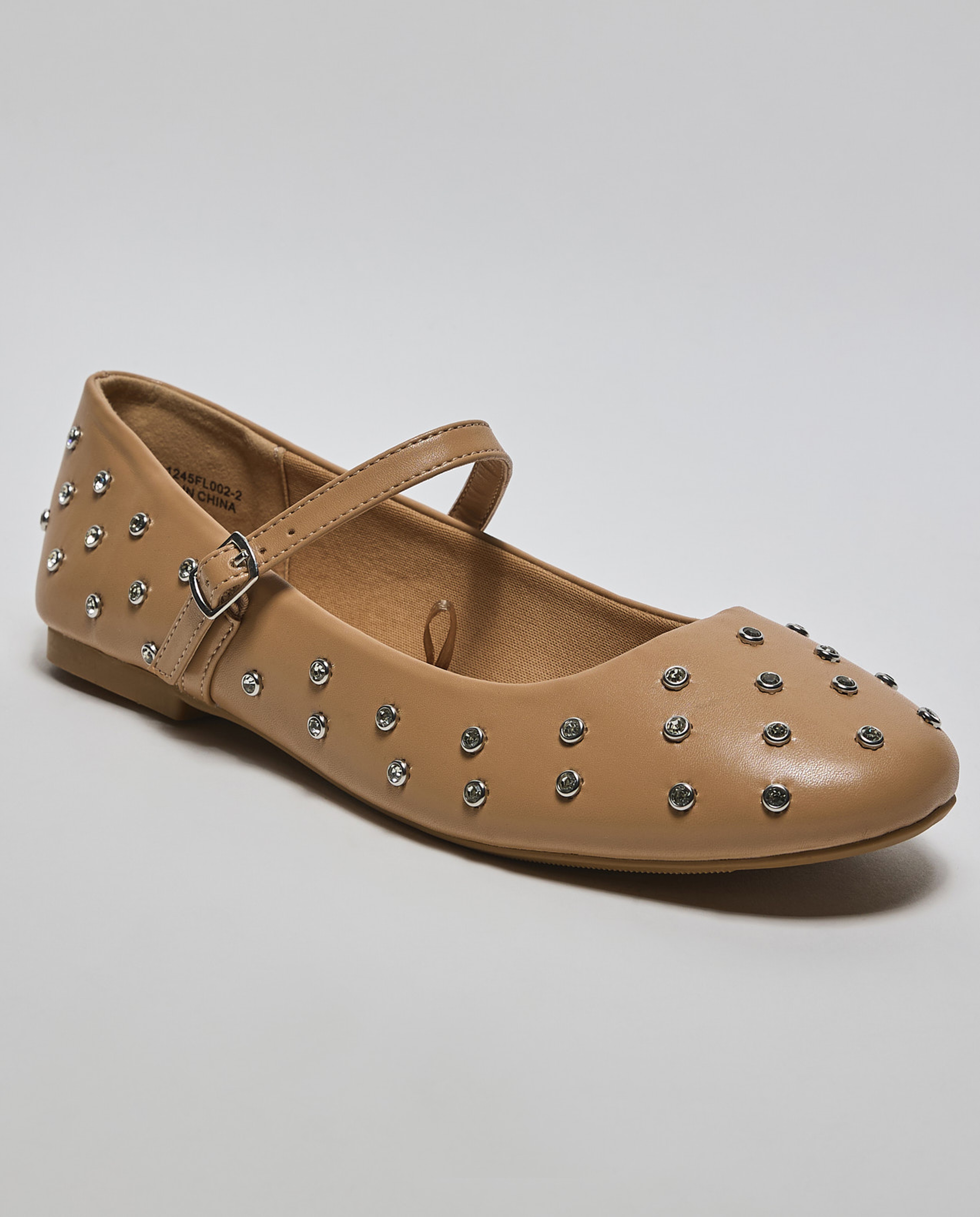 Studded Mary Jane Shoes
