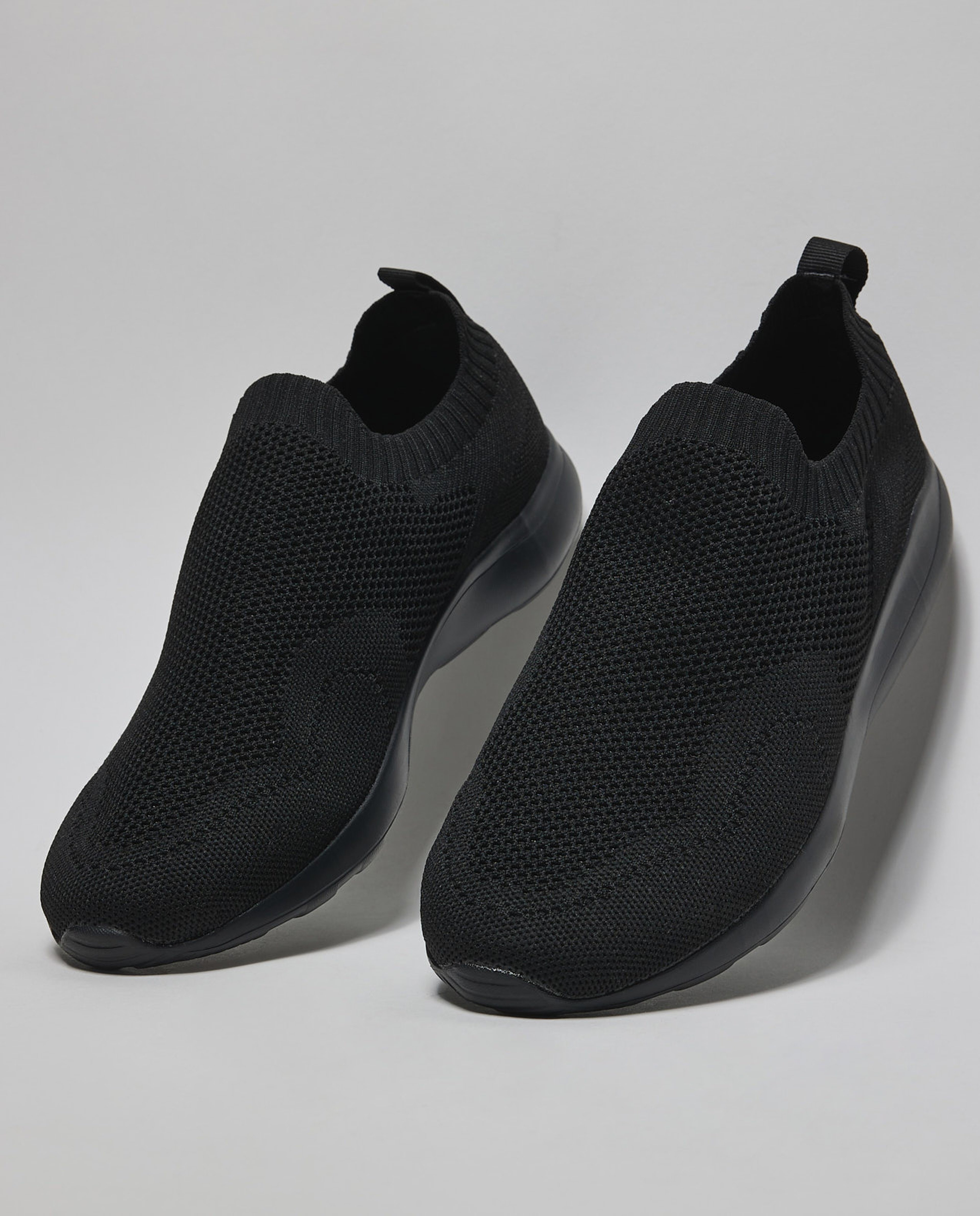 Knitted Slip-On Shoes