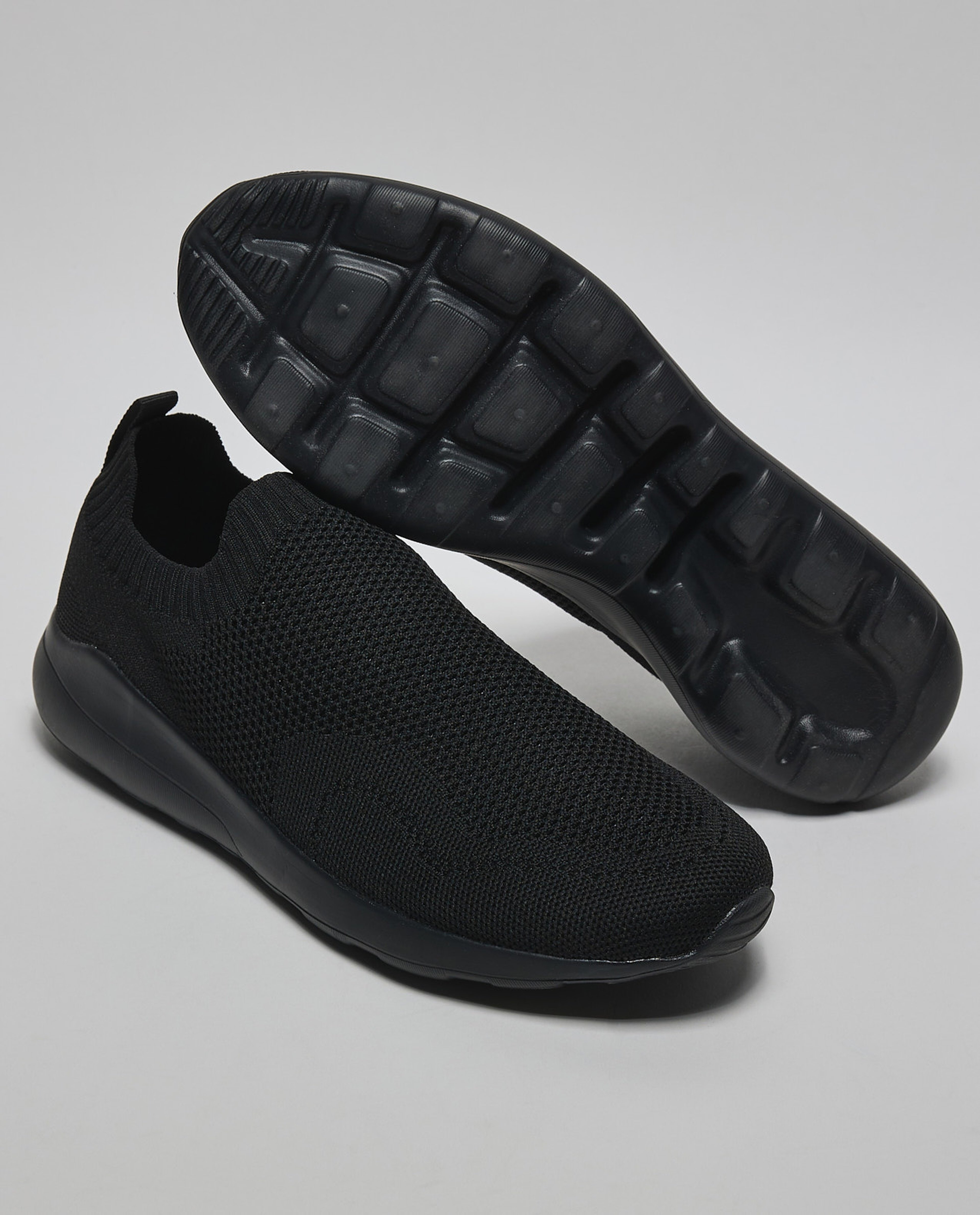 Knitted Slip-On Shoes