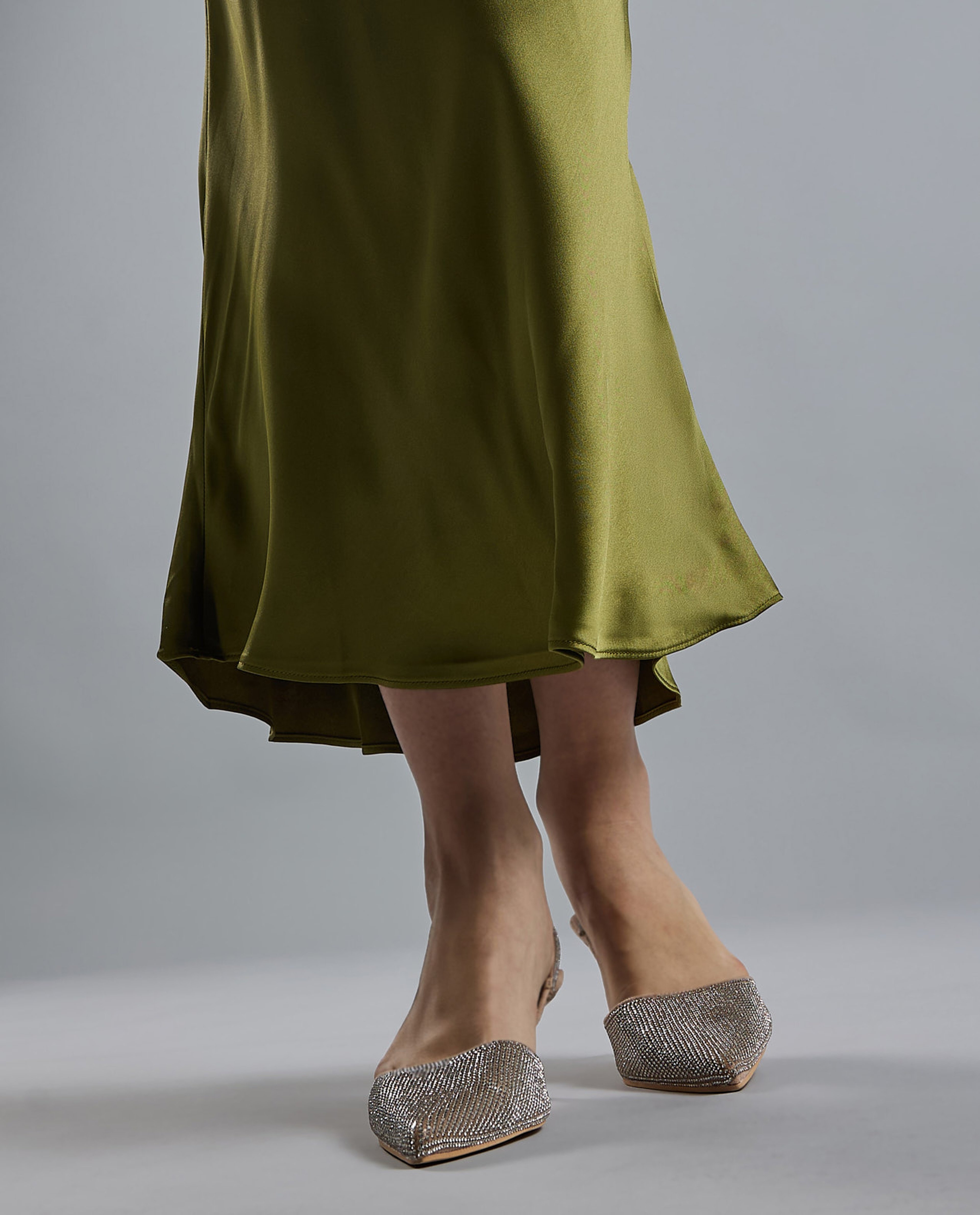 Embellished Slingback Pumps