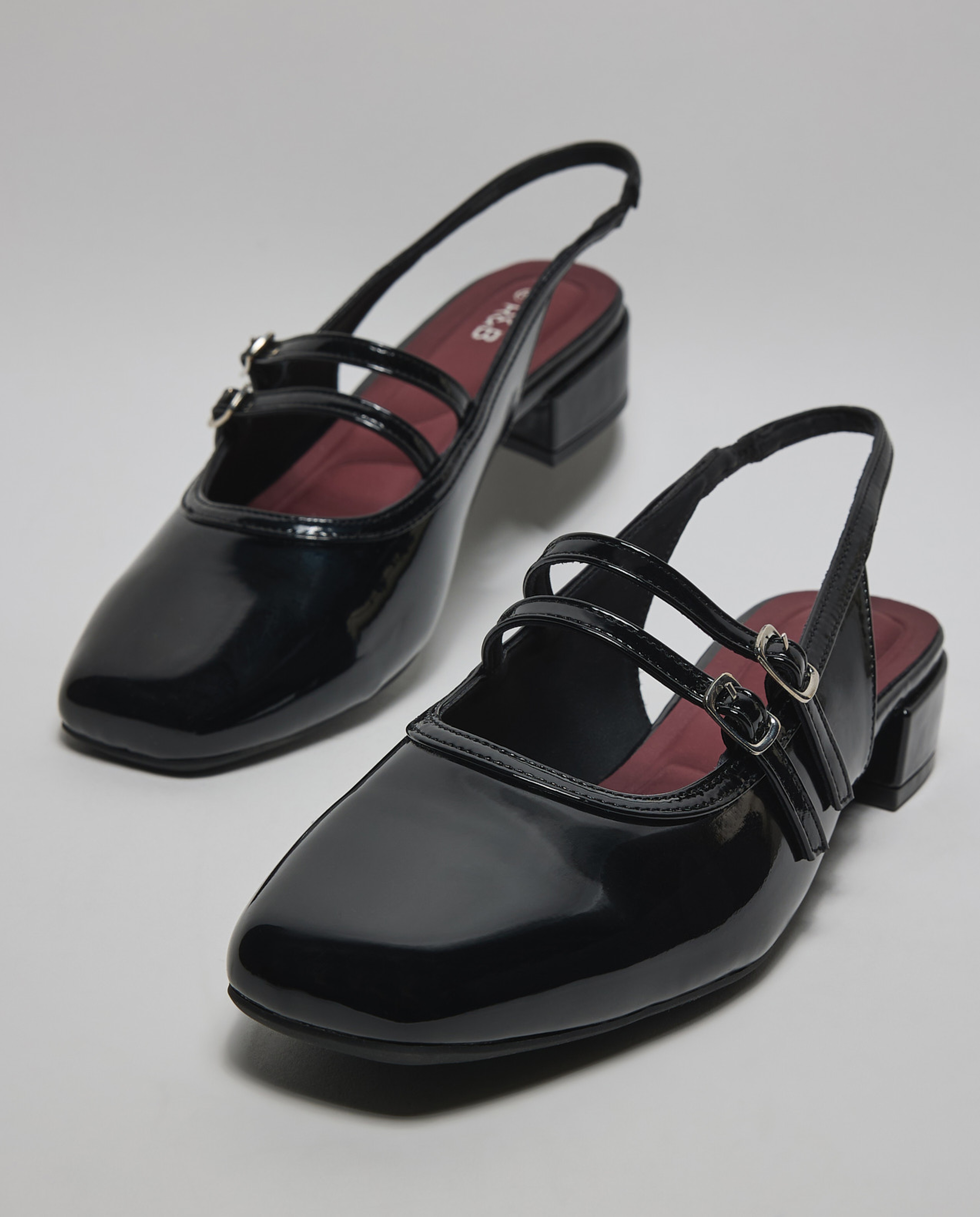 Glossy Mary Jane Pumps