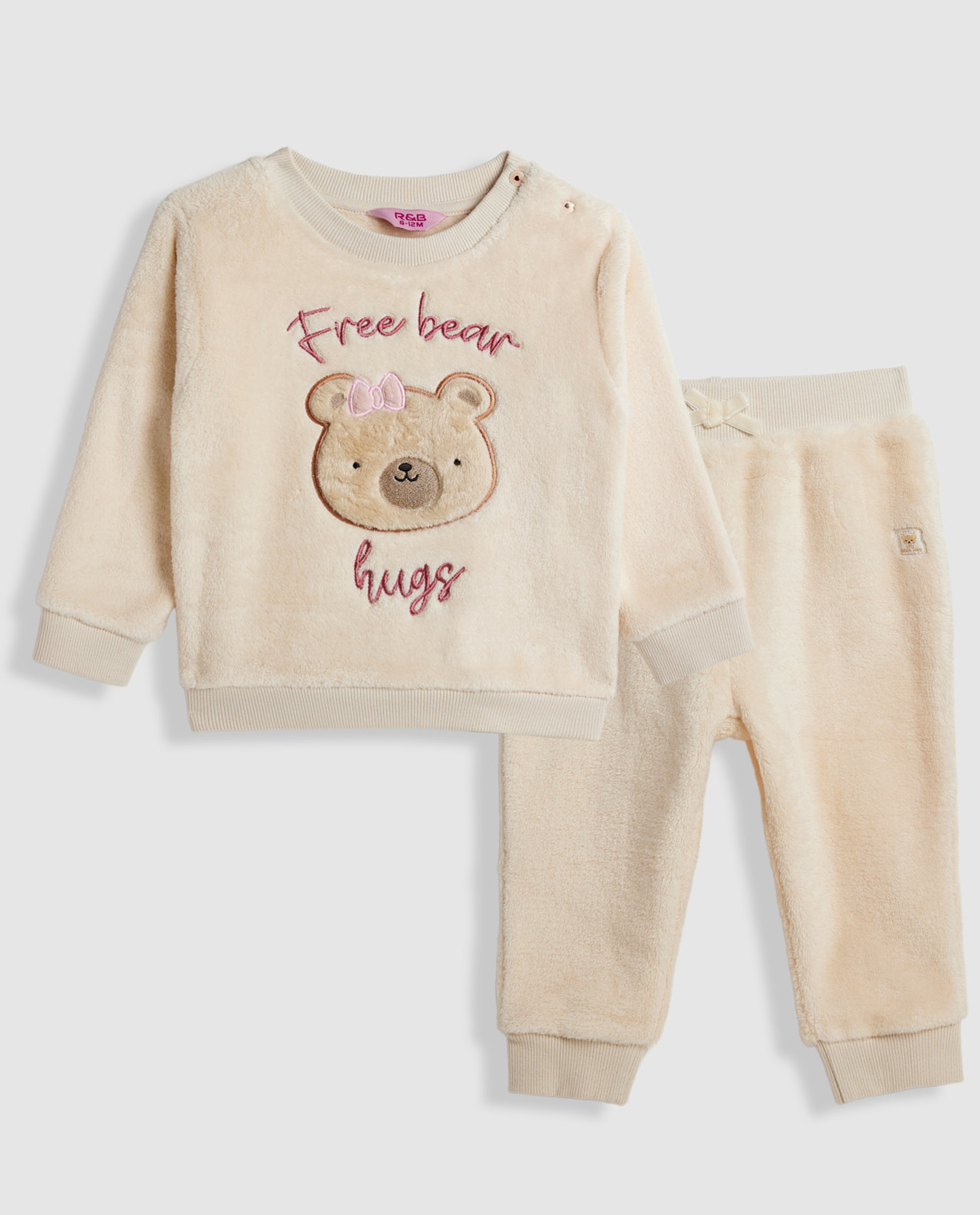 Appliqued Clothing Set