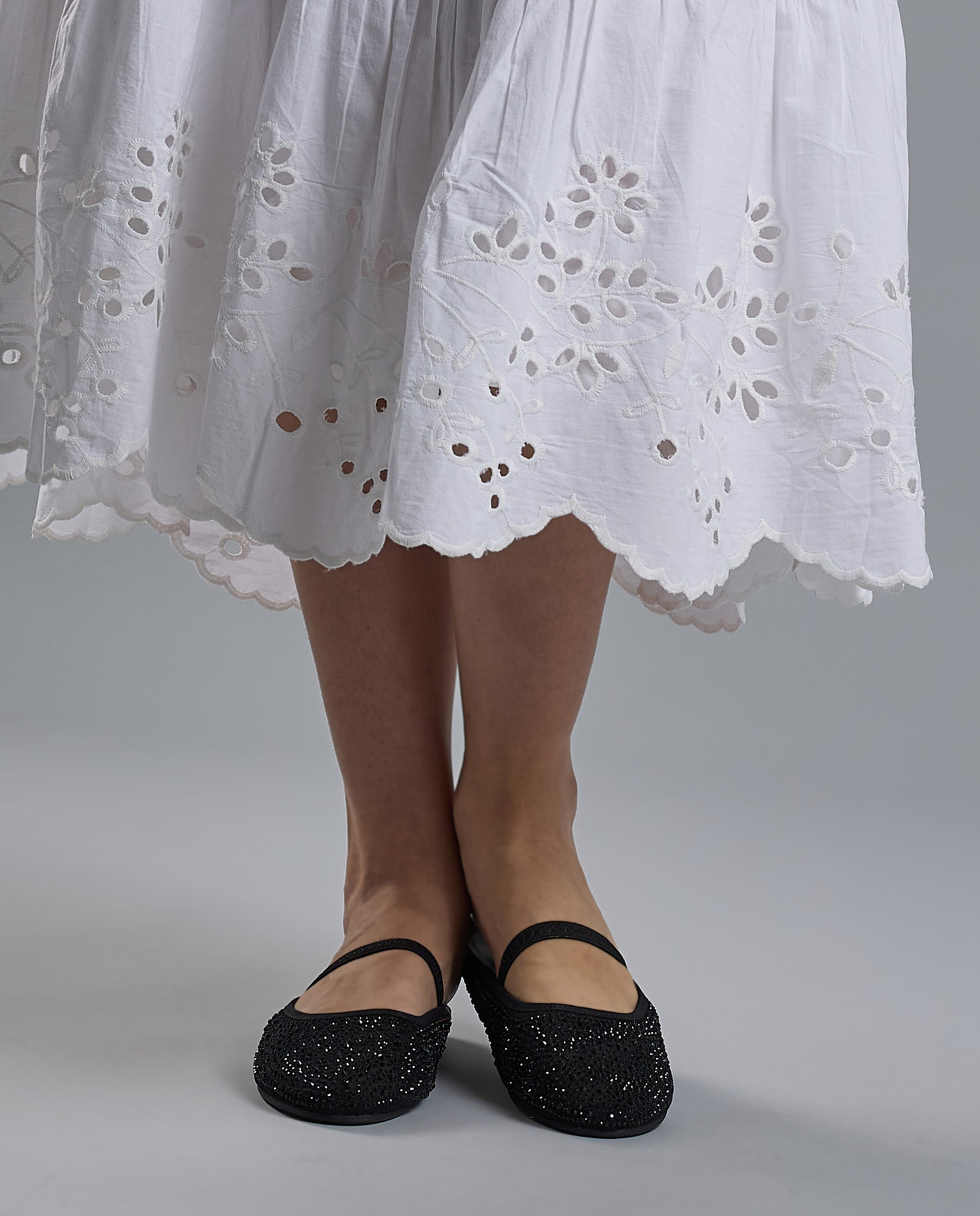 Embellished Flat Shoes