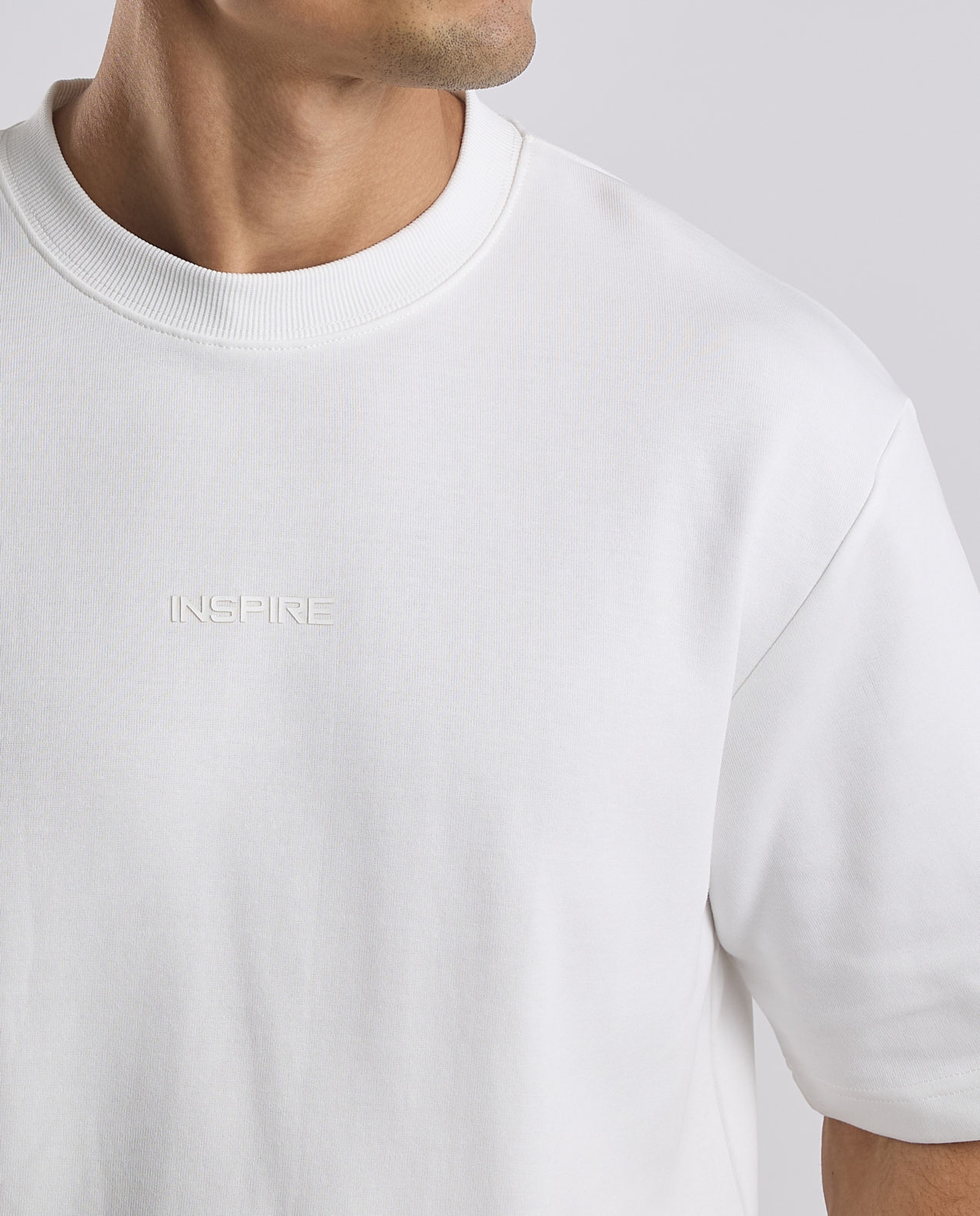 Solid T-Shirt with Crew Neck and Short Sleeves