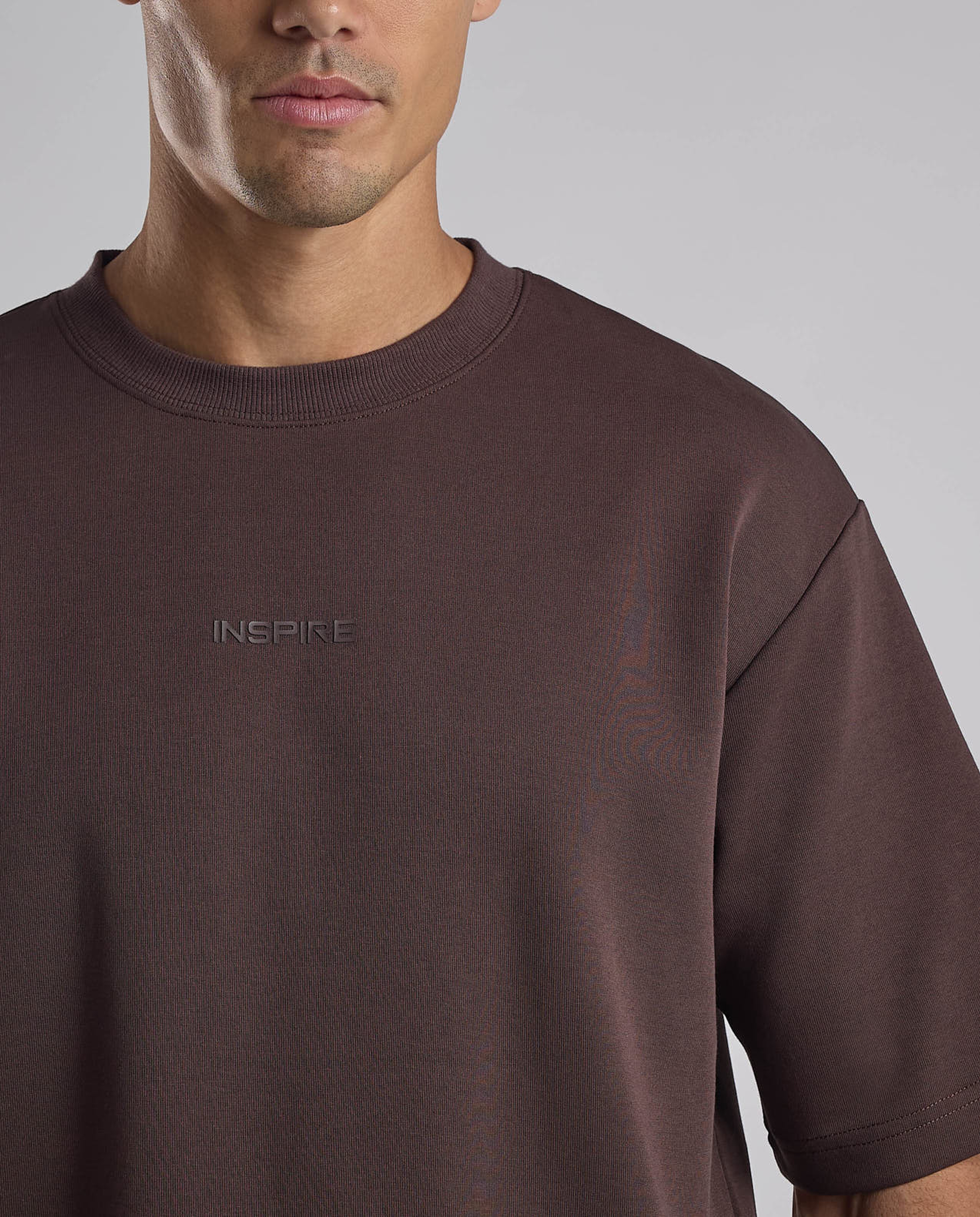 Solid T-Shirt with Crew Neck and Short Sleeves