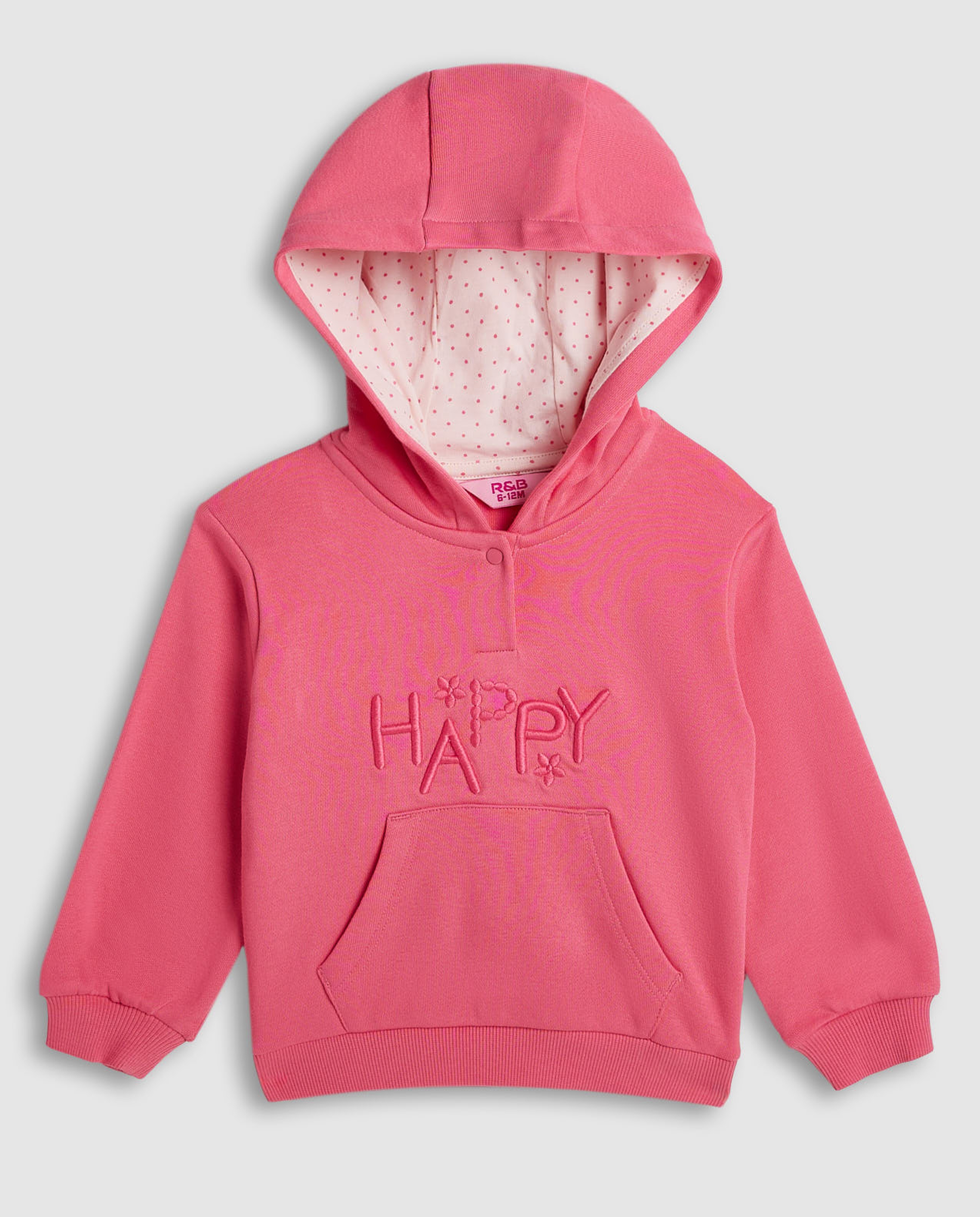 Embroidered Hooded Clothing Set