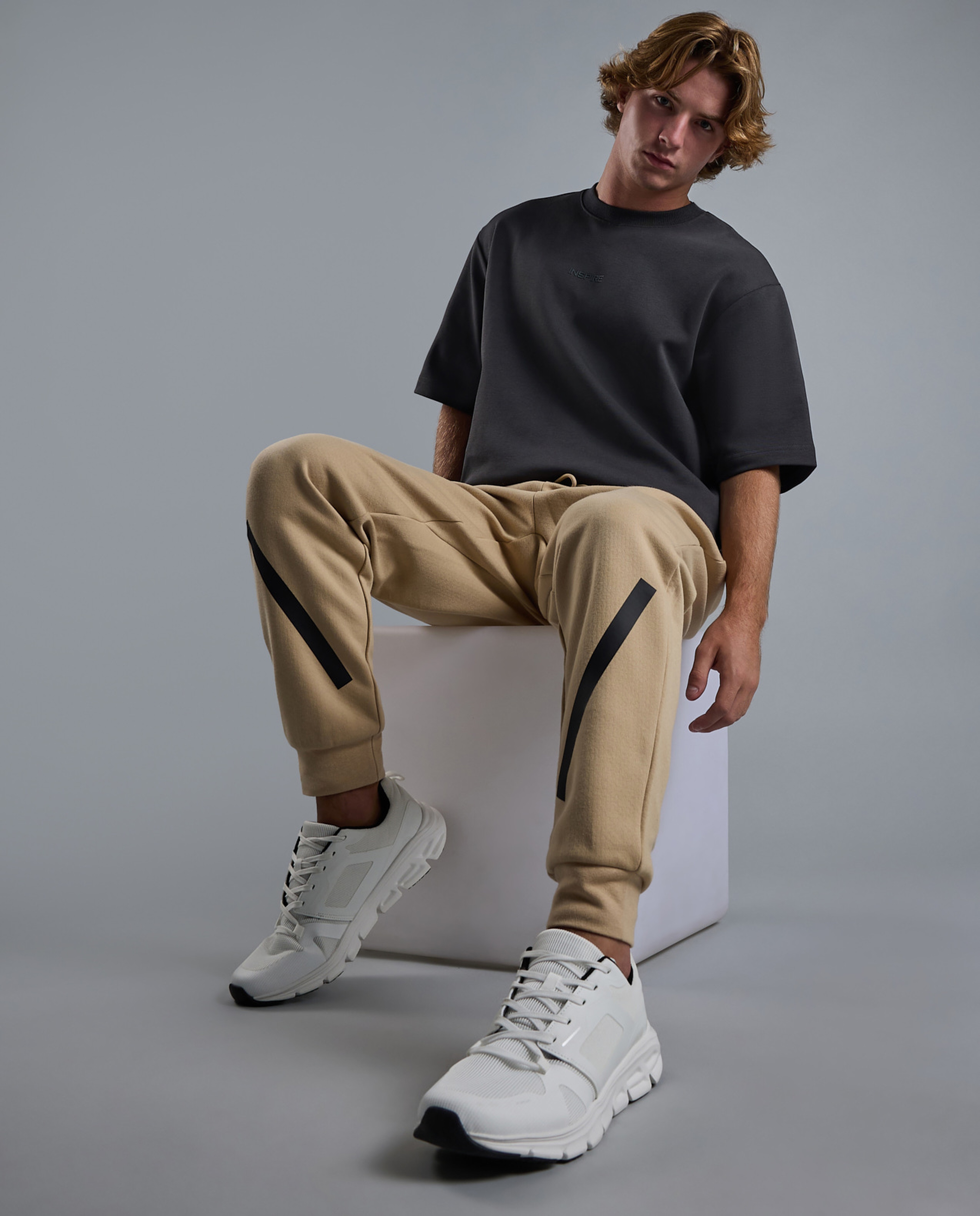 Solid T-Shirt with Crew Neck and Short Sleeves