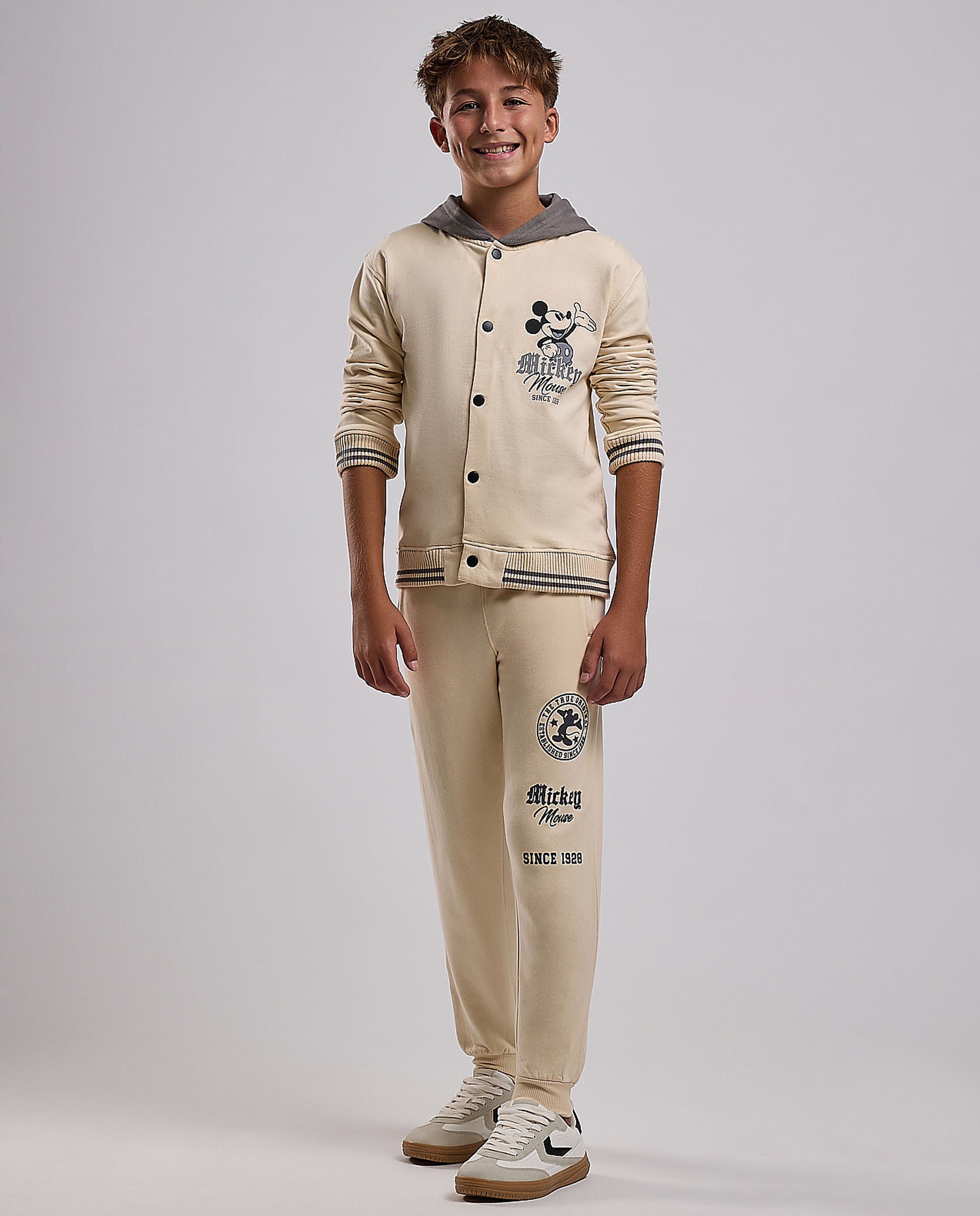Mickey Mouse Print Clothing Set