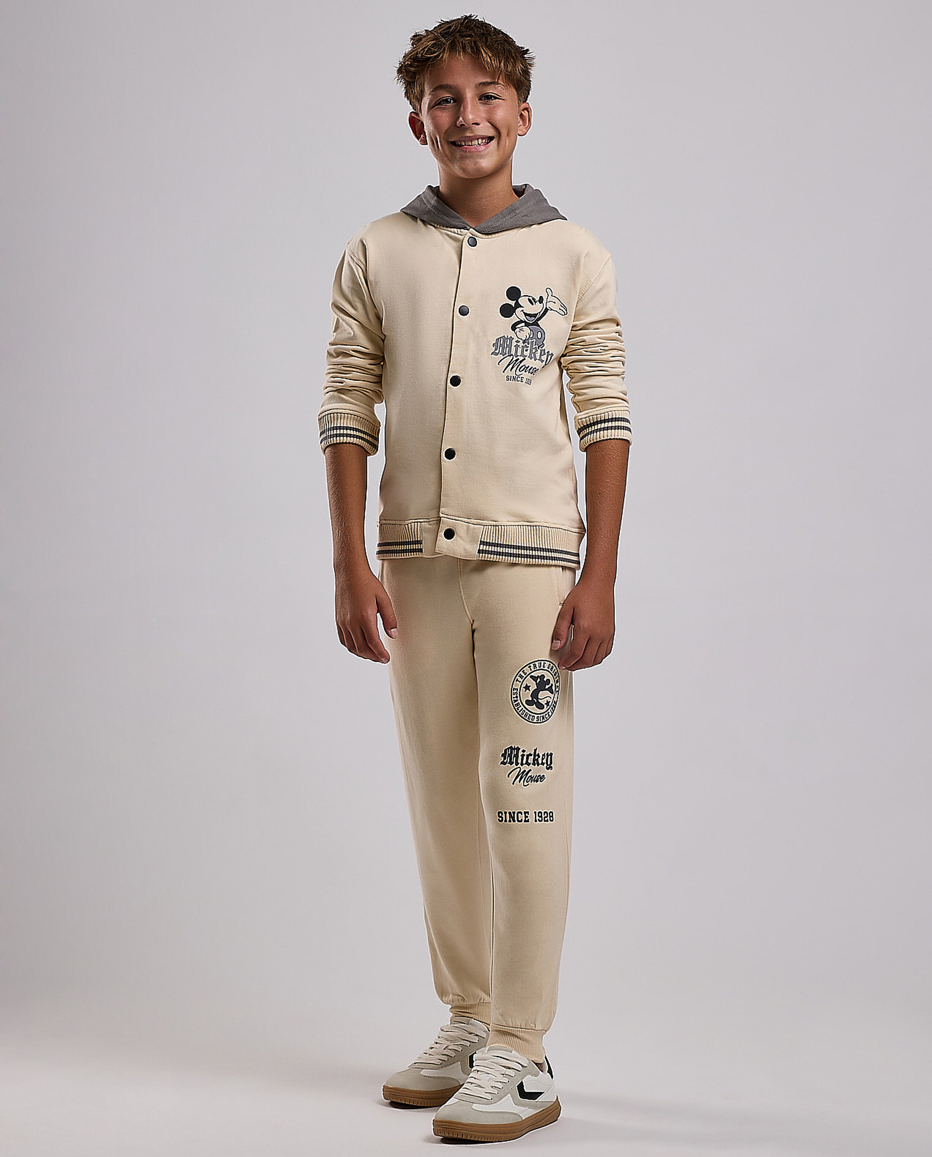 Mickey Mouse Print Clothing Set