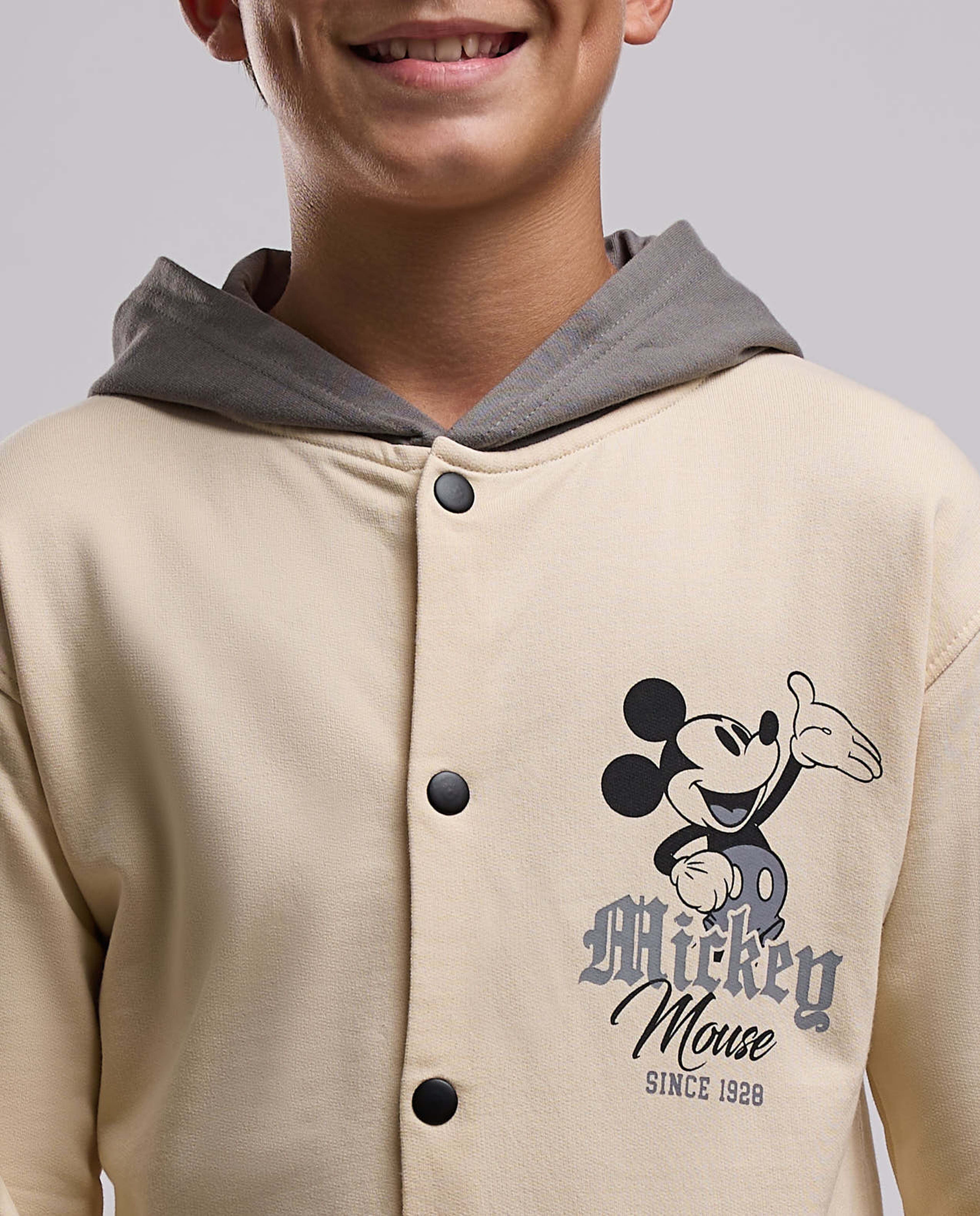 Mickey Mouse Print Clothing Set