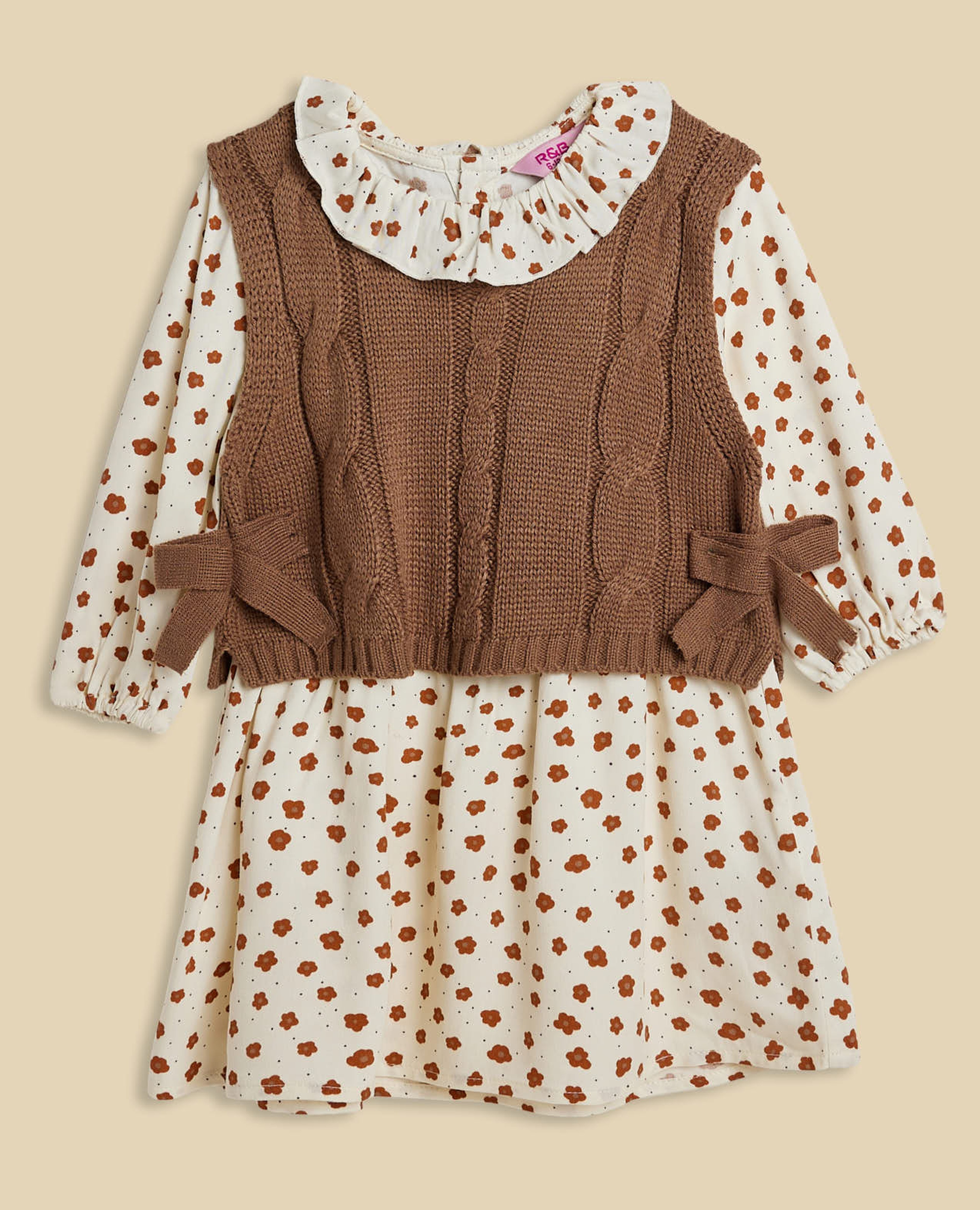 3 Piece Printed Dress Set