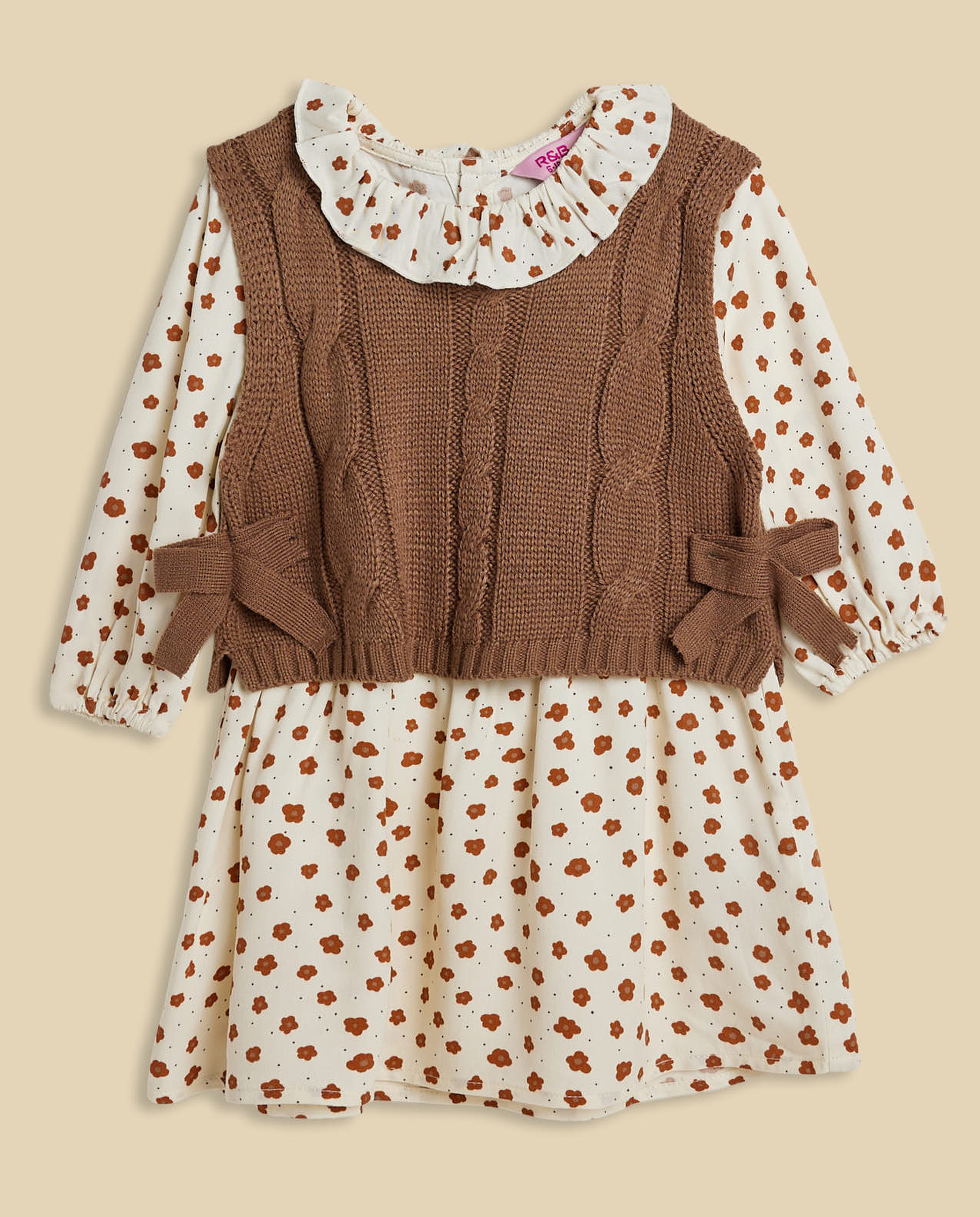 3 Piece Printed Dress Set