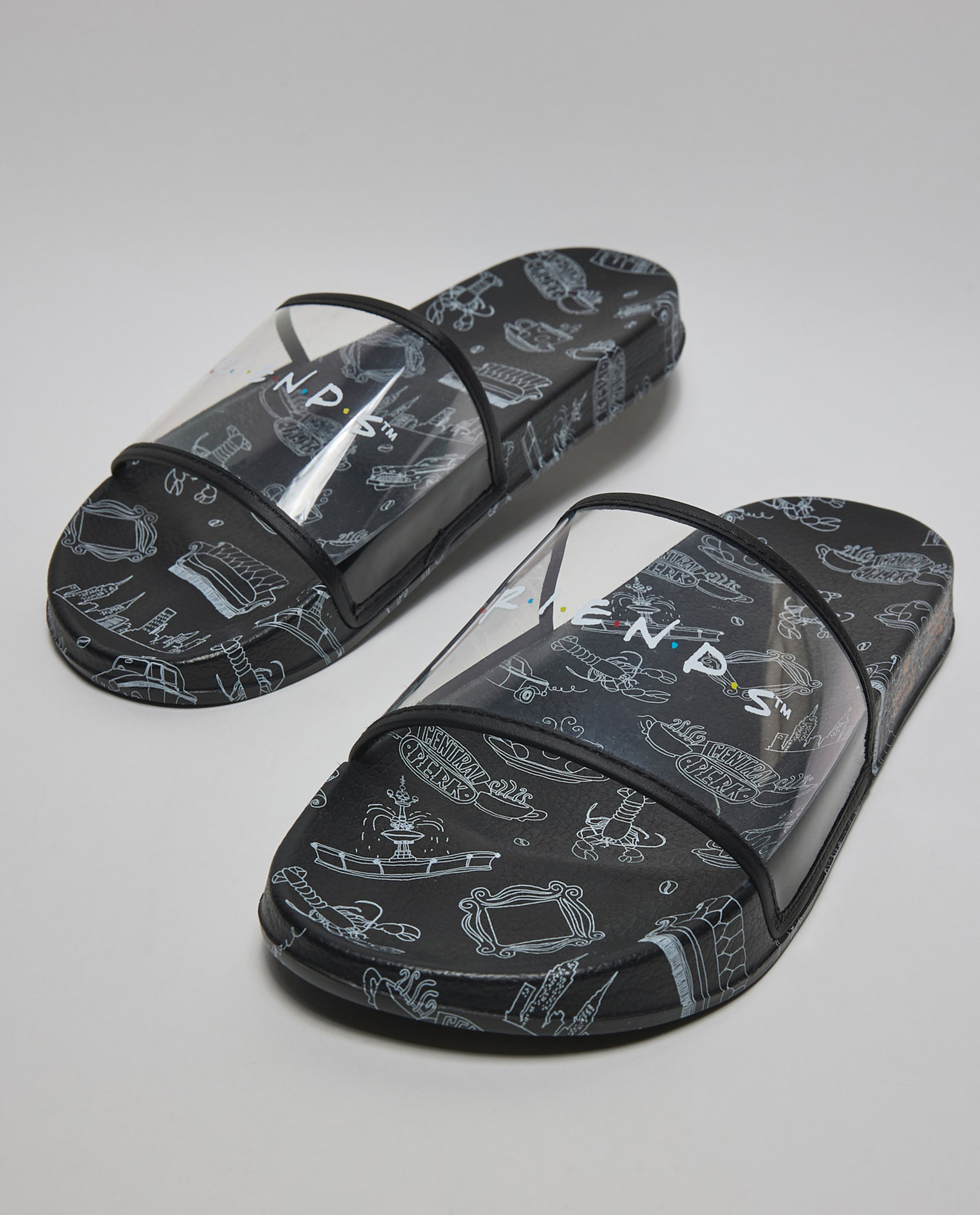 Transparent Strap Slides