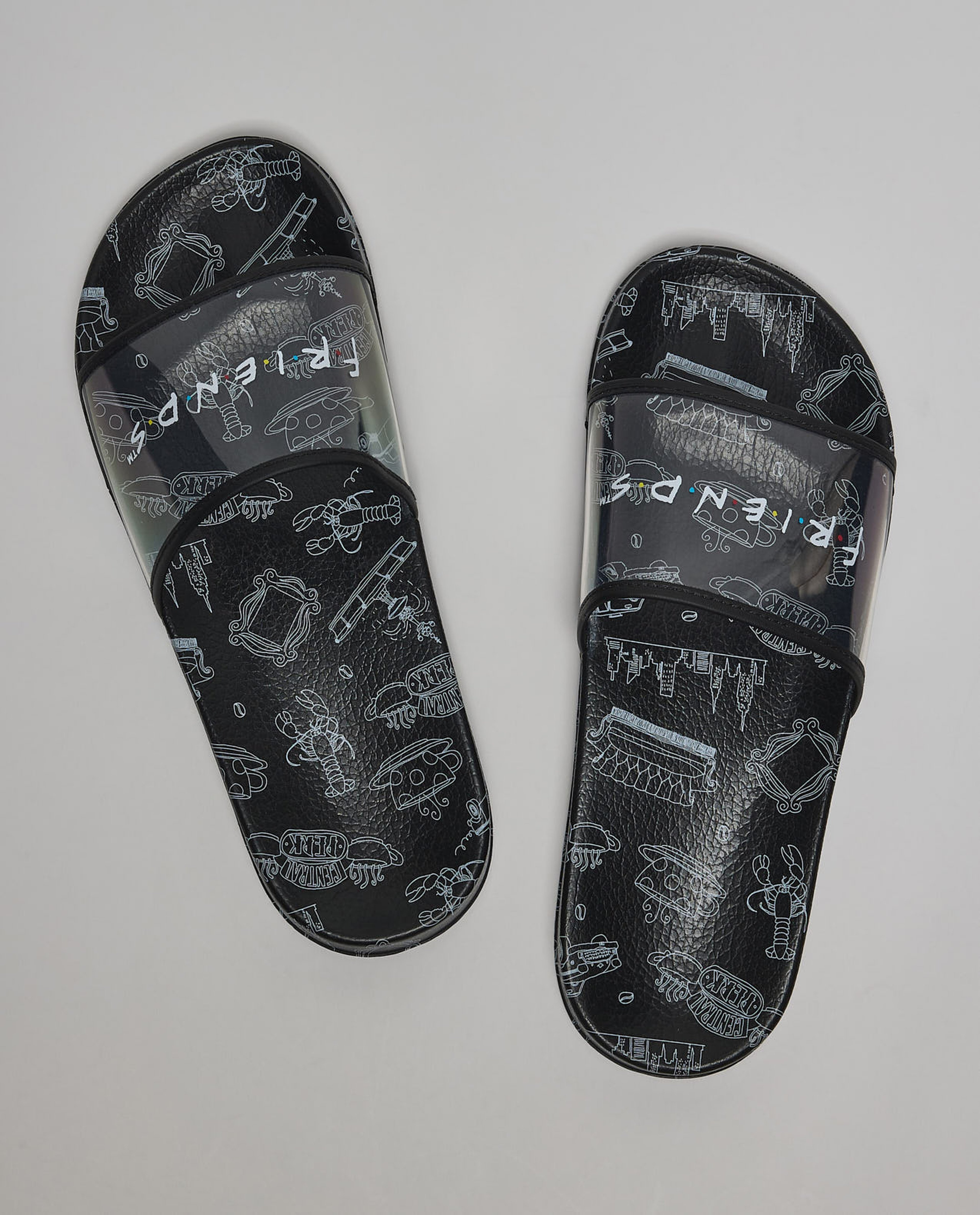 Transparent Strap Slides