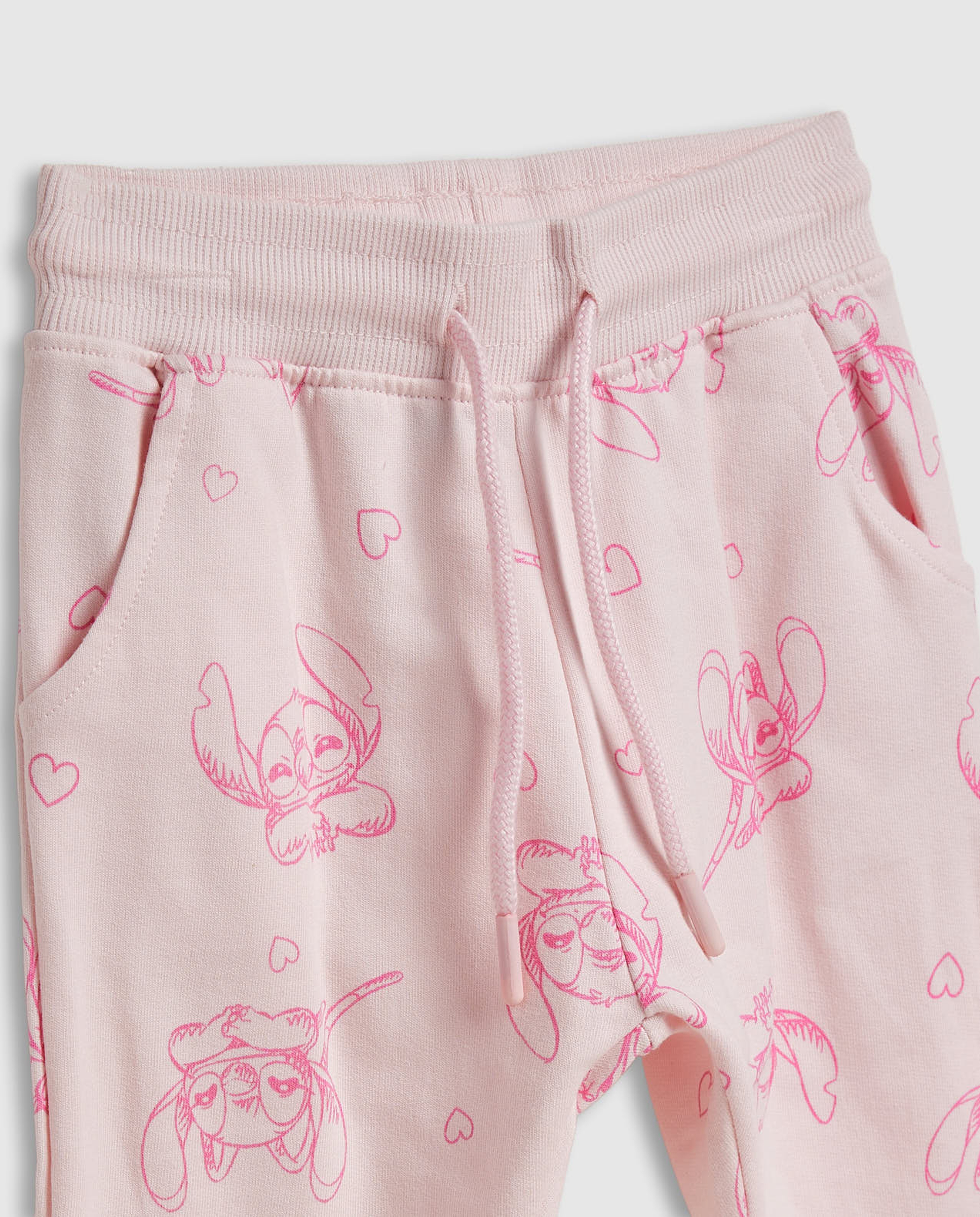 Stitch Print Sweatsuit Set