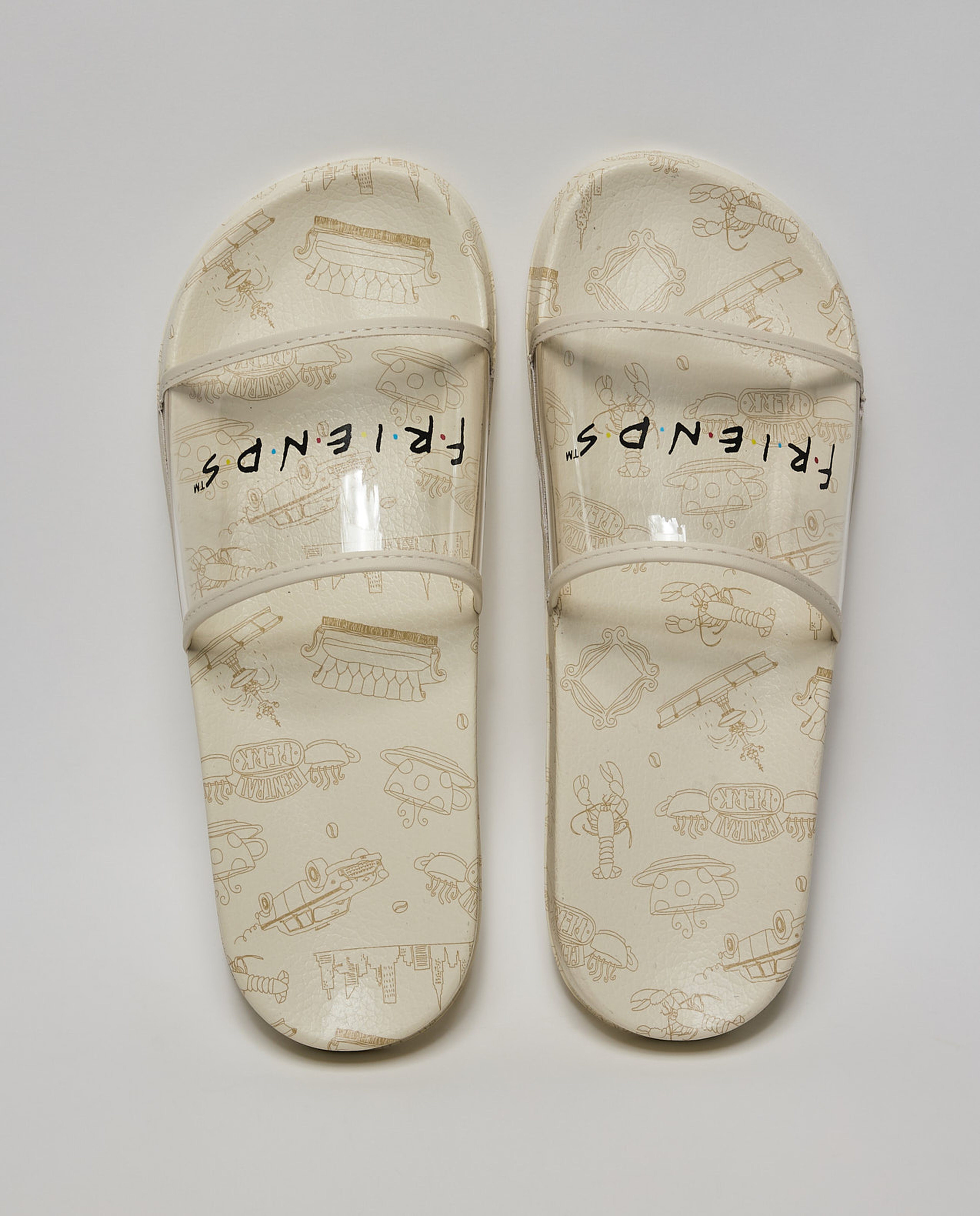 Transparent Strap Slides