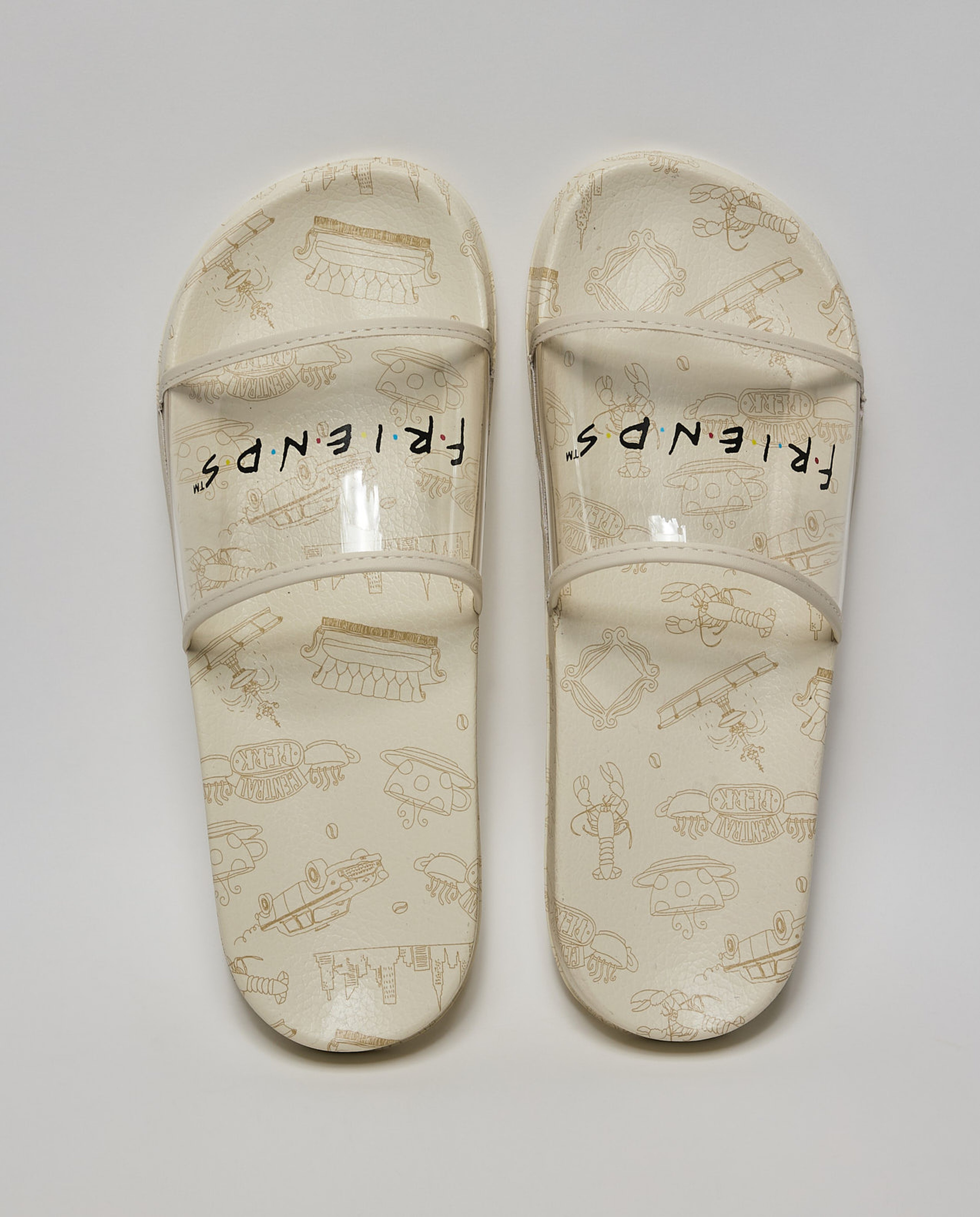 Transparent Strap Slides