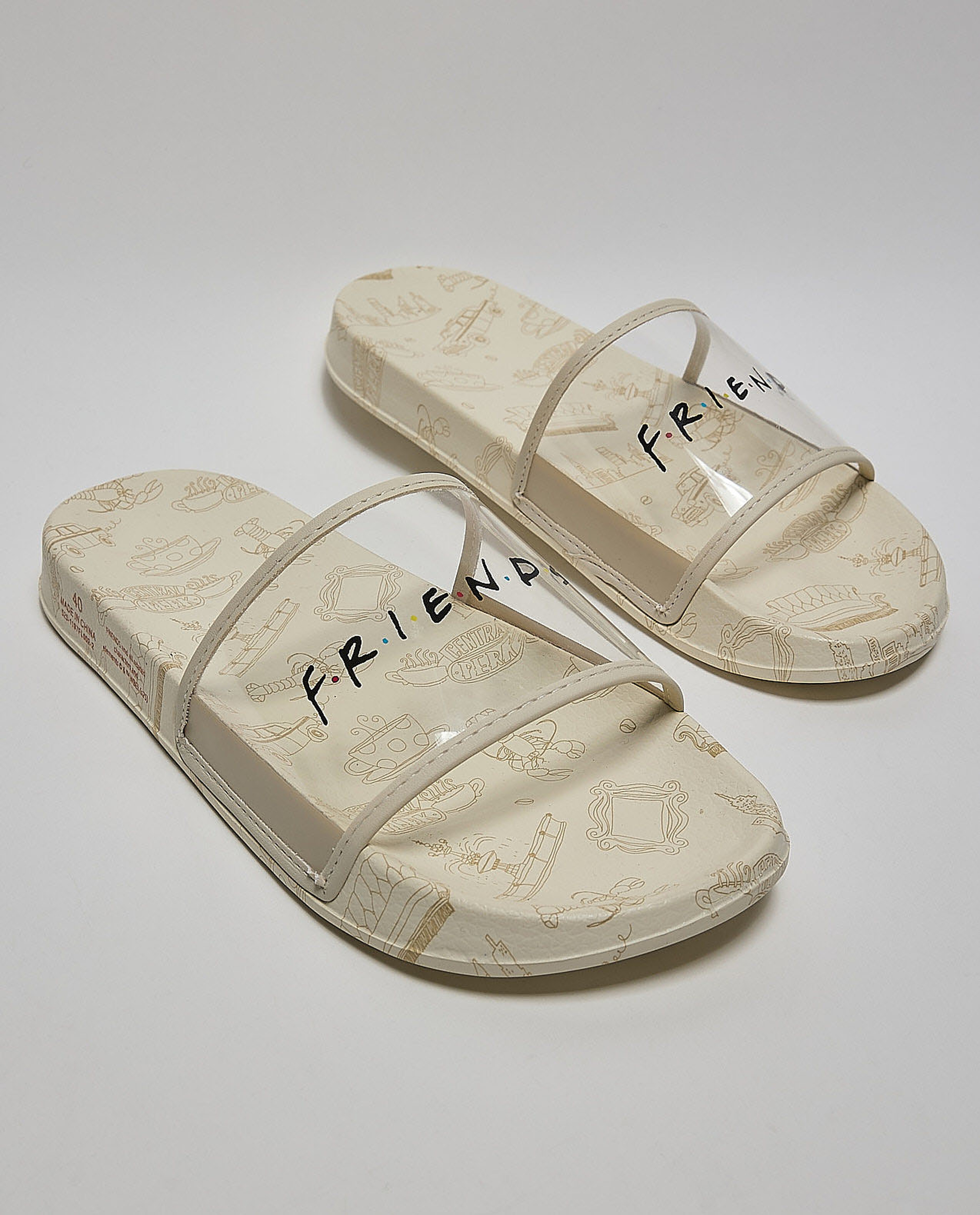 Transparent Strap Slides