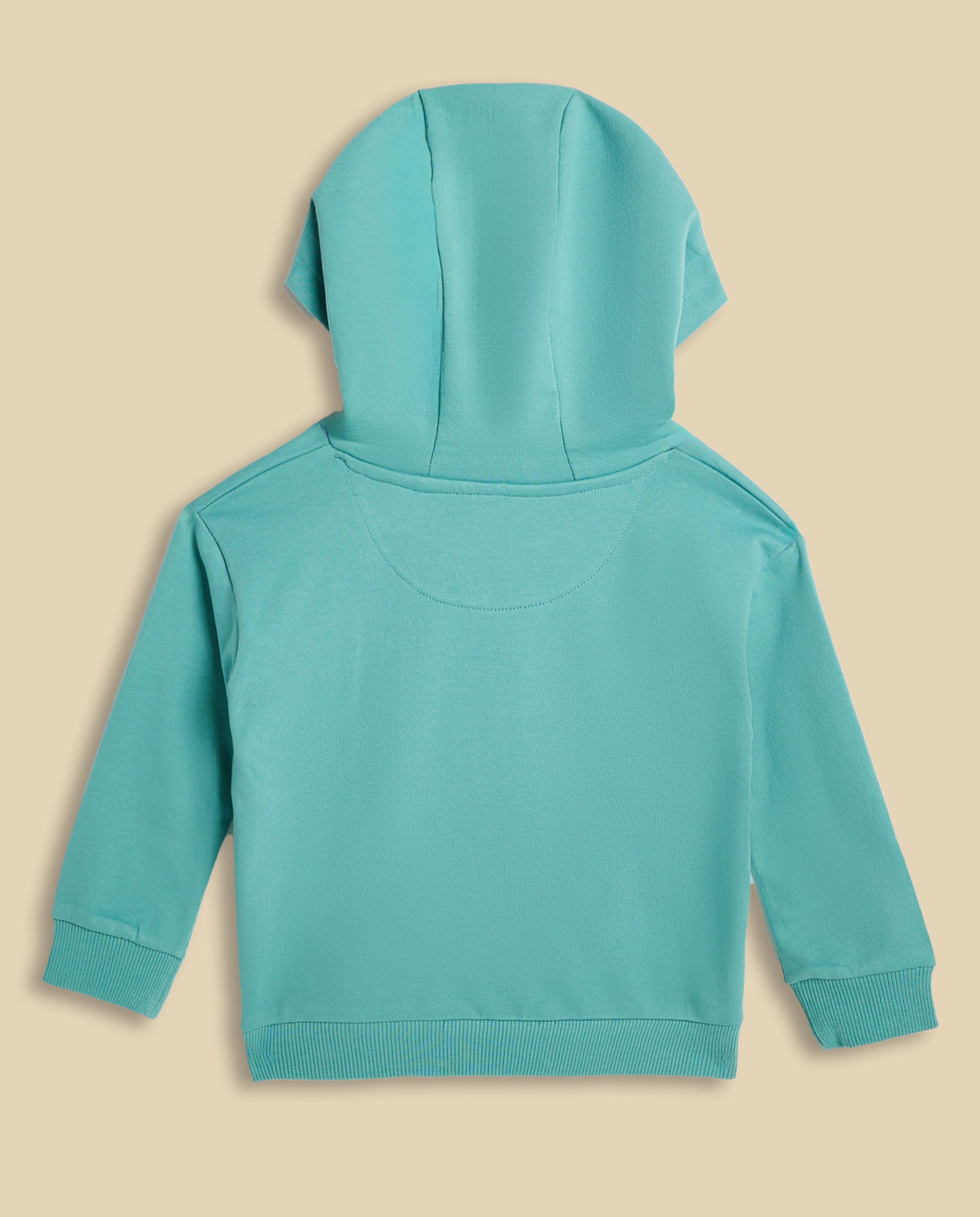 T-Rex Printed Hoodie with Long Sleeves