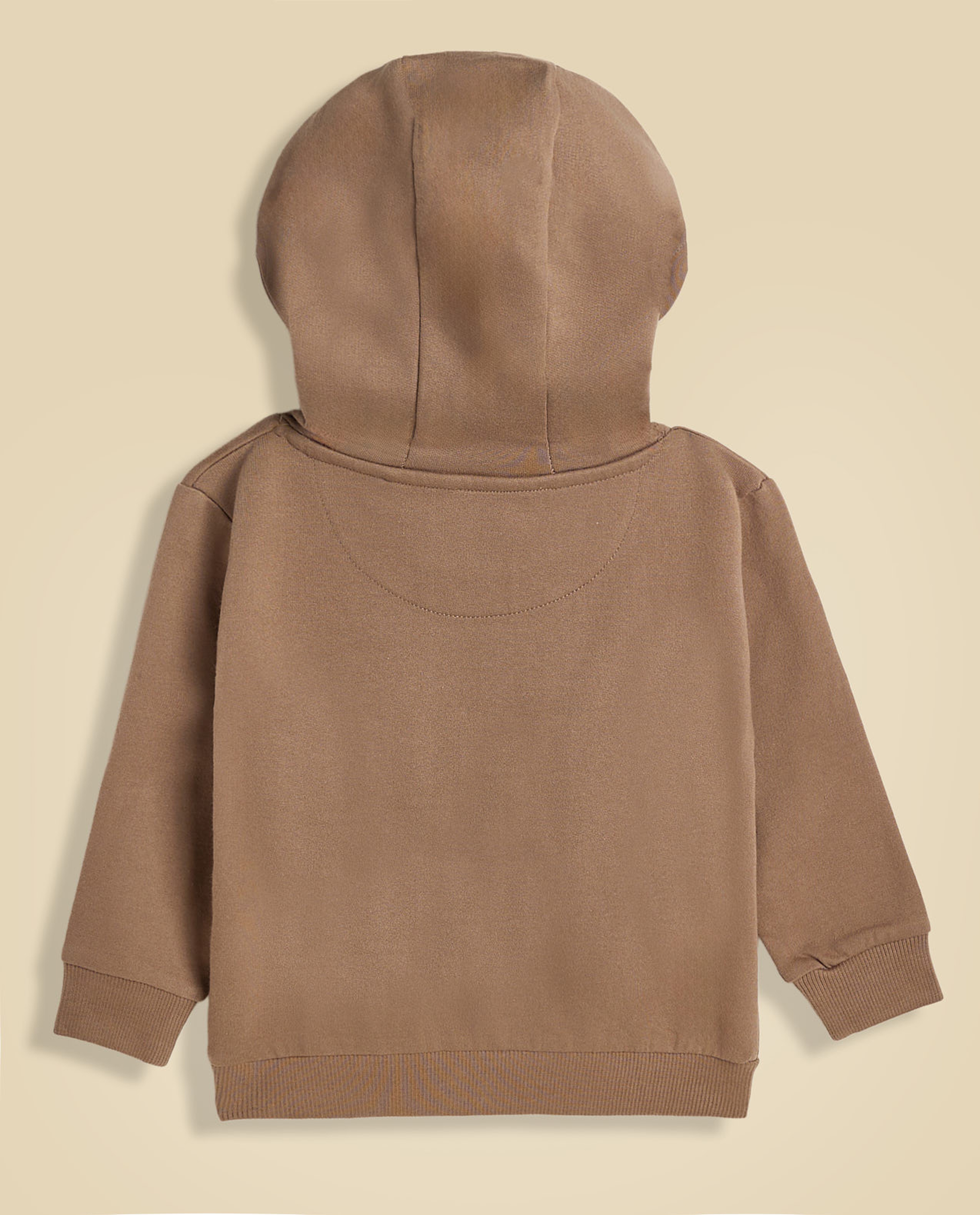 Embroidered Hoodie with Long Sleeves