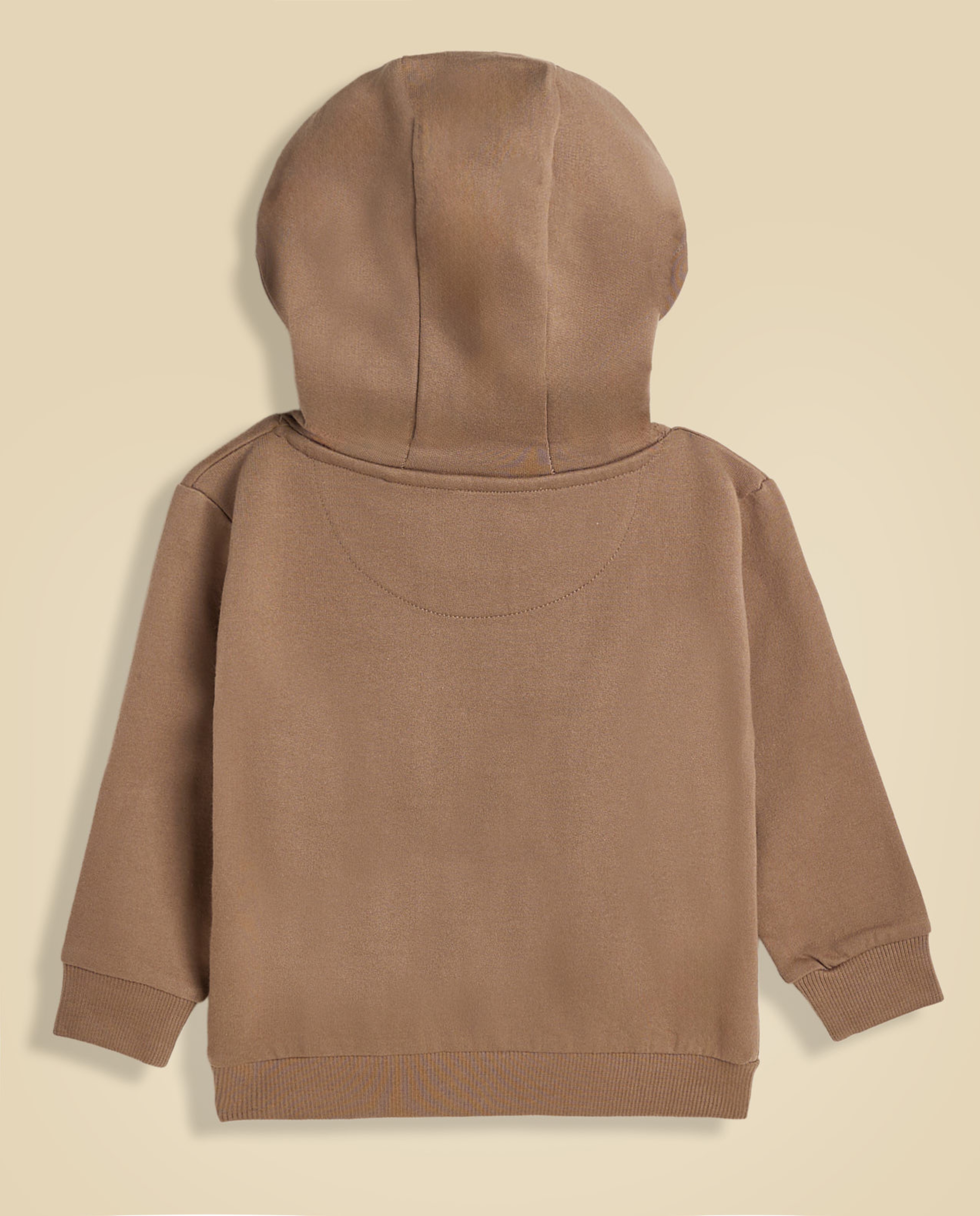 Embroidered Hoodie with Long Sleeves